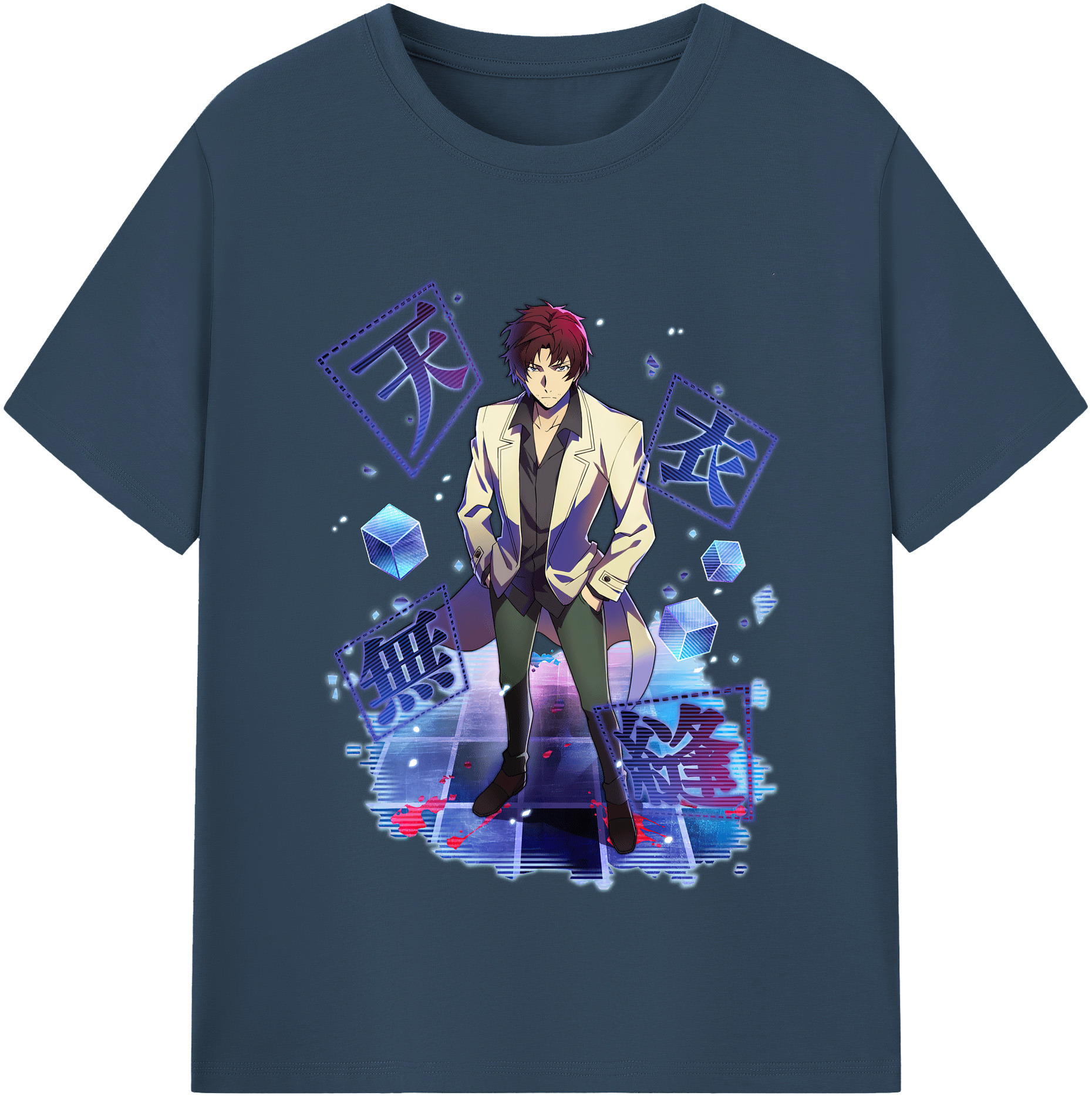 （画像用） 文豪ストレイドッグス Bungo Stray Dogs レディースカジュアルプリントTシャツ（綿100％）