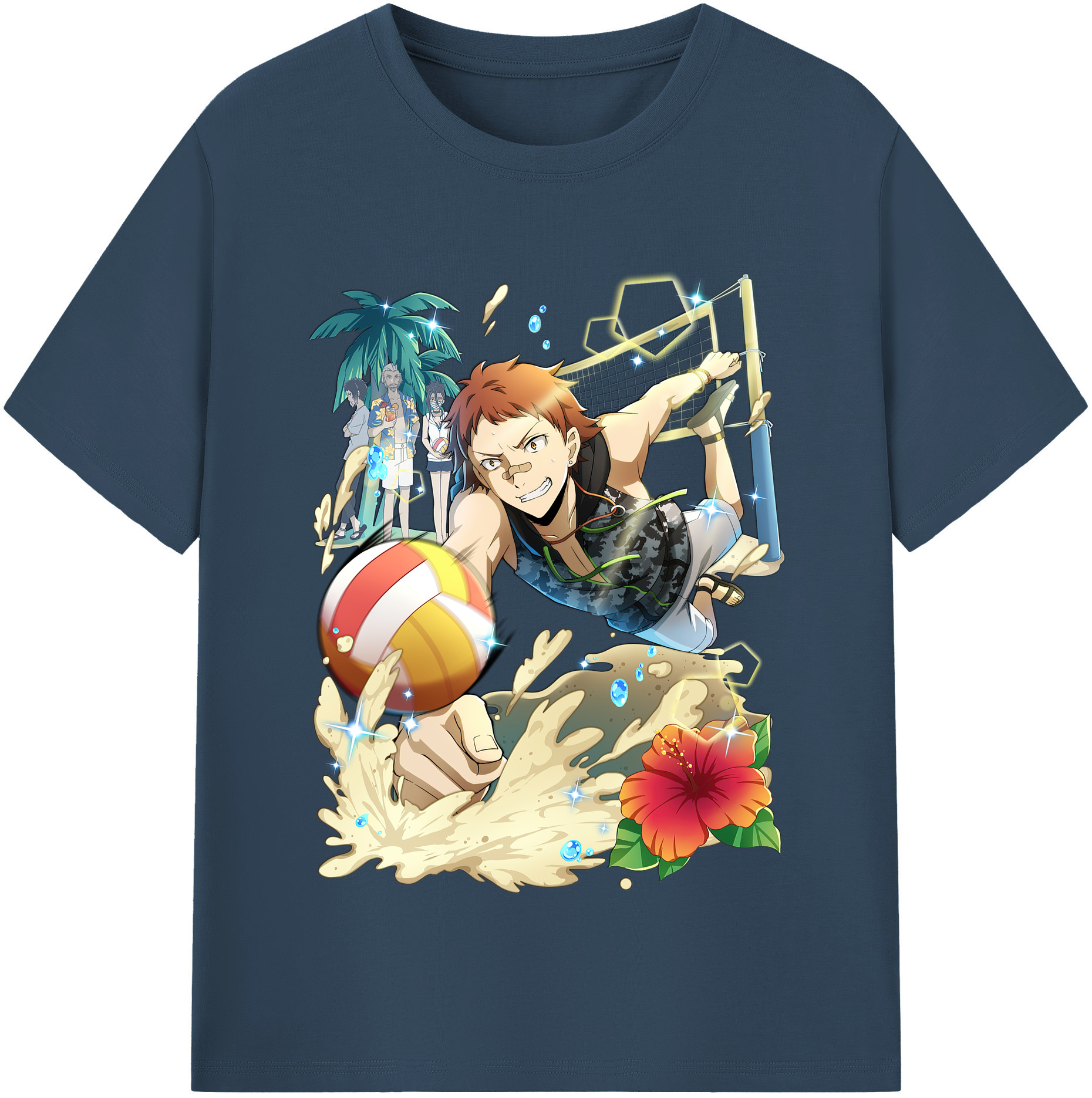 （画像用） 文豪ストレイドッグス Bungo Stray Dogs レディースカジュアルプリントTシャツ（綿100％）