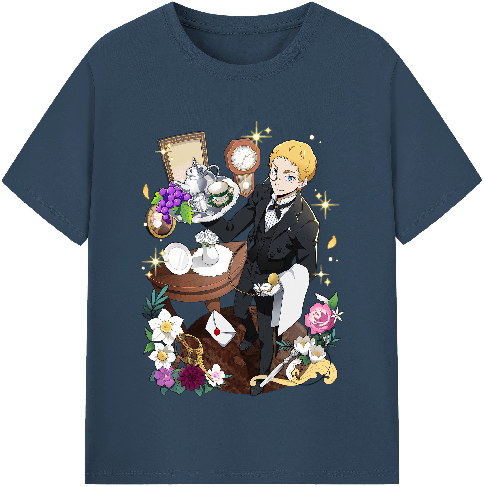 （画像用） 文豪ストレイドッグス Bungo Stray Dogs レディースカジュアルプリントTシャツ（綿100％）