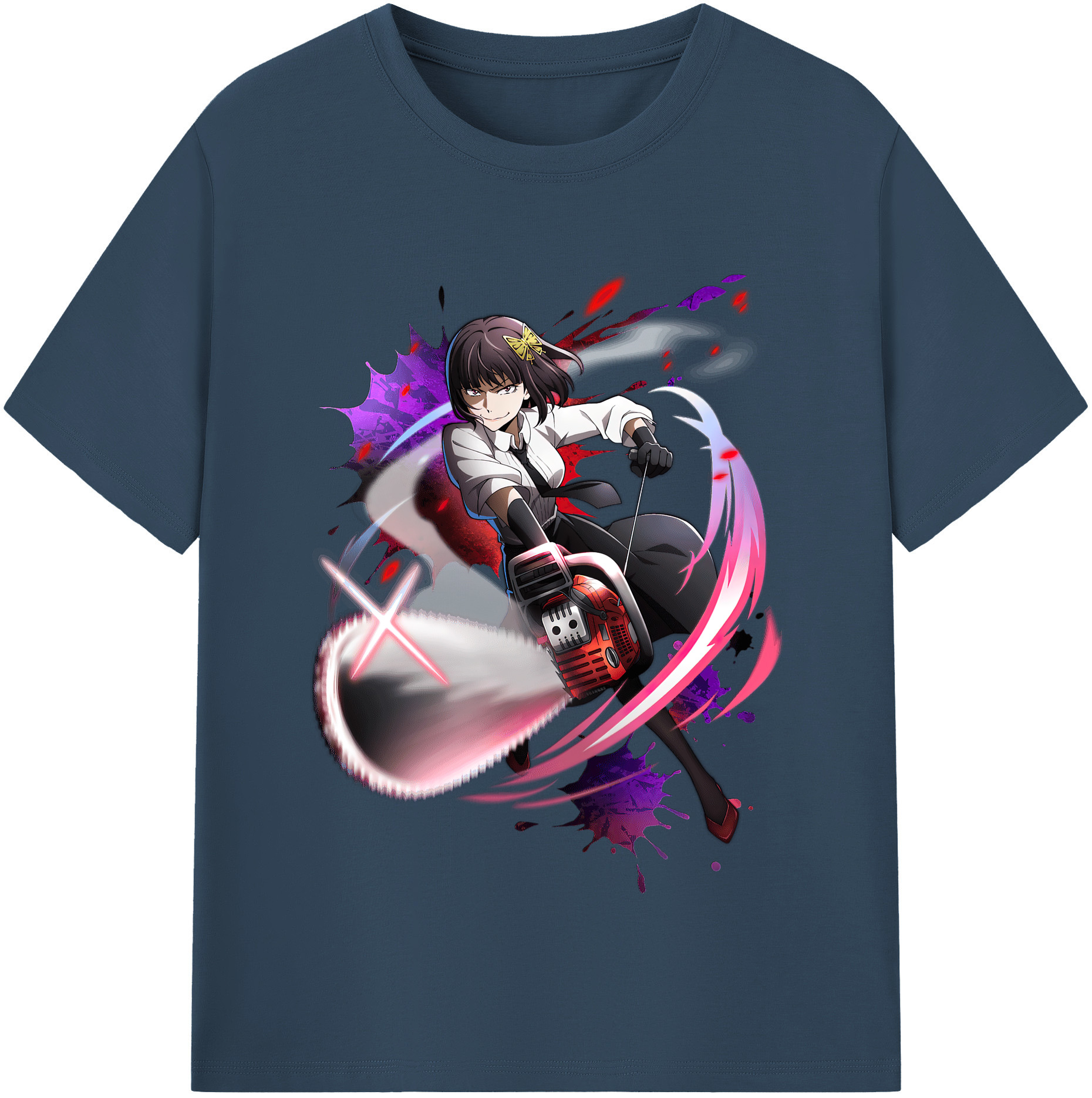 （画像用） 文豪ストレイドッグス Bungo Stray Dogs レディースカジュアルプリントTシャツ（綿100％）