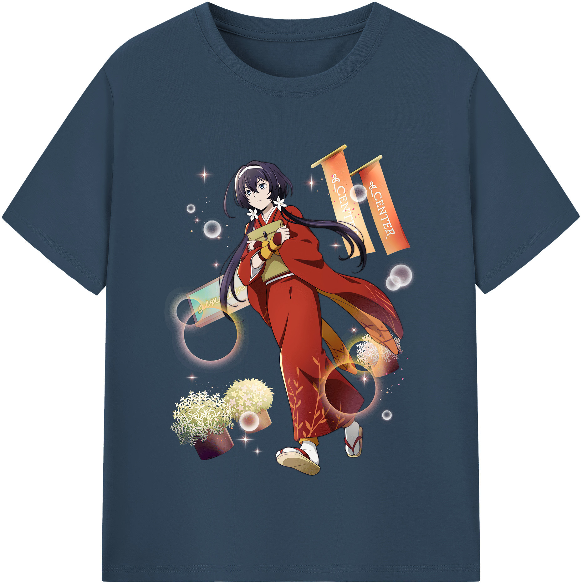 （画像用） 文豪ストレイドッグス Bungo Stray Dogs レディースカジュアルプリントTシャツ（綿100％）