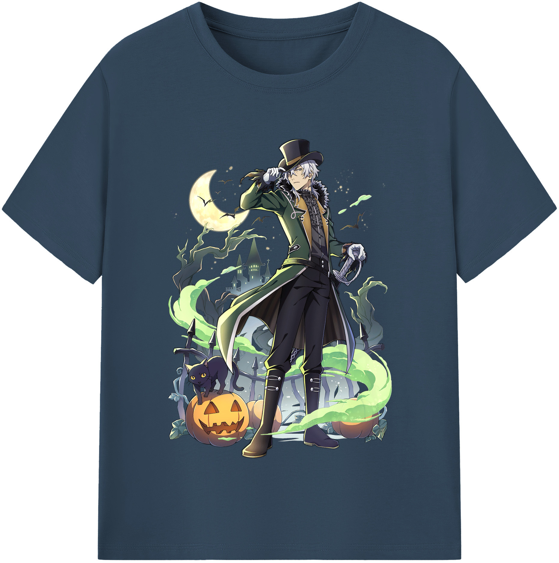 （画像用） 文豪ストレイドッグス Bungo Stray Dogs レディースカジュアルプリントTシャツ（綿100％）