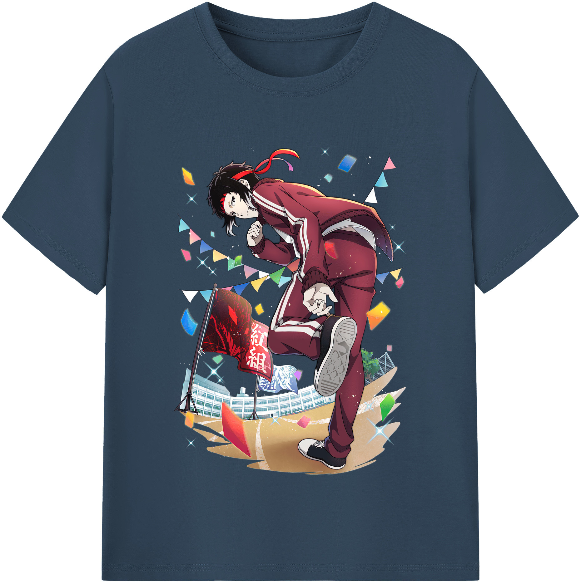 （画像用） 文豪ストレイドッグス Bungo Stray Dogs レディースカジュアルプリントTシャツ（綿100％）