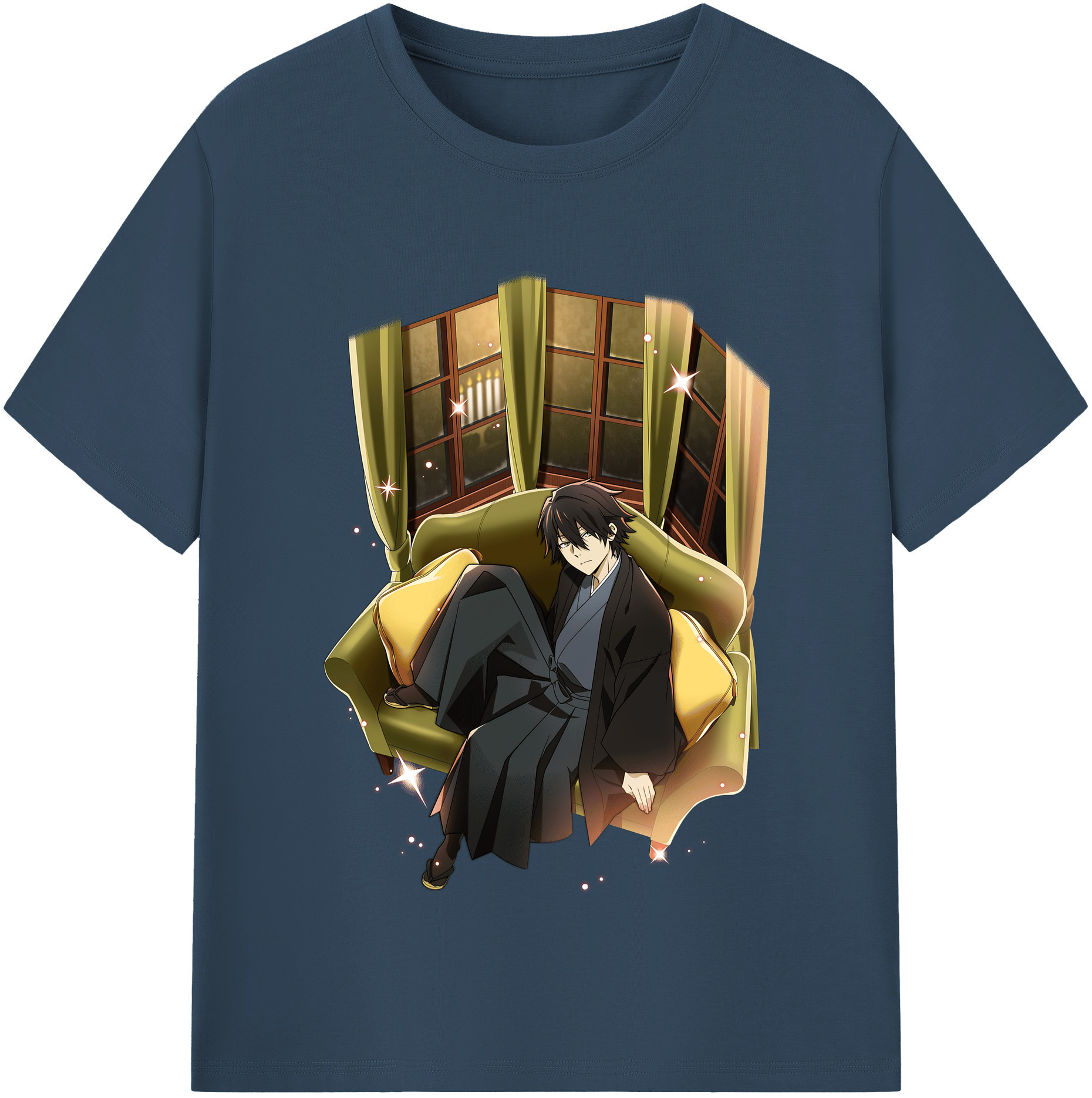 （画像用） 文豪ストレイドッグス Bungo Stray Dogs レディースカジュアルプリントTシャツ（綿100％）
