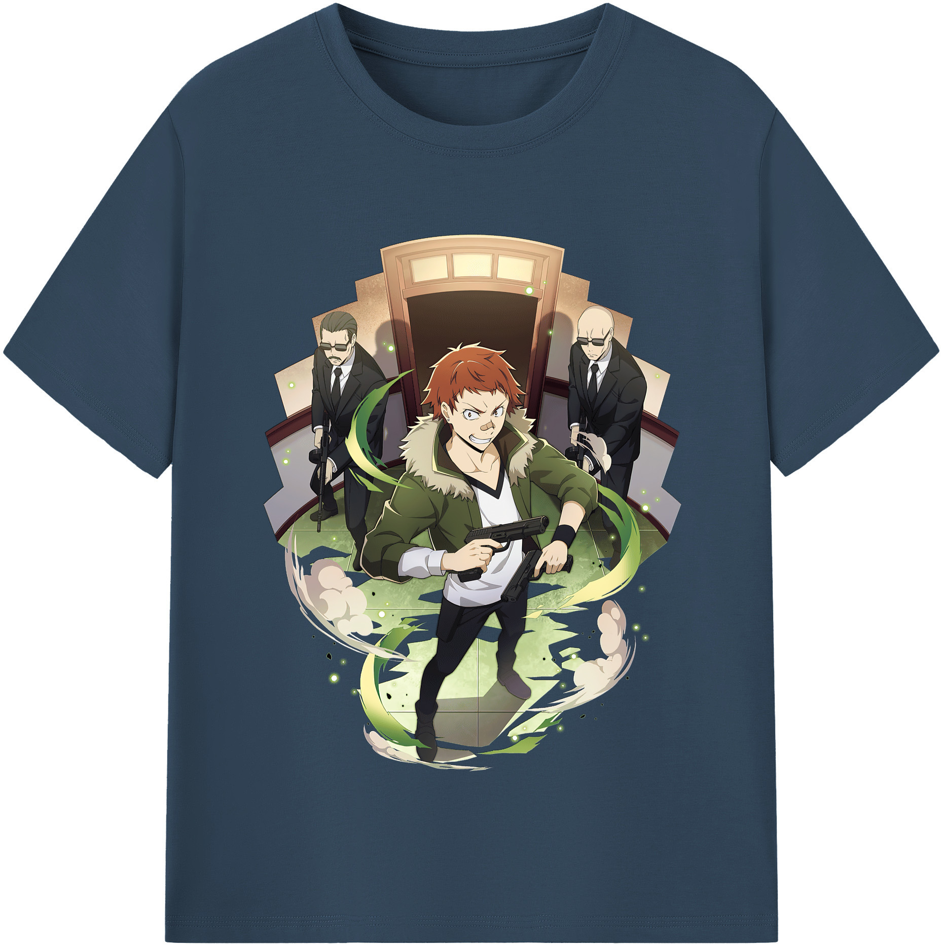 （画像用） 文豪ストレイドッグス Bungo Stray Dogs レディースカジュアルプリントTシャツ（綿100％）