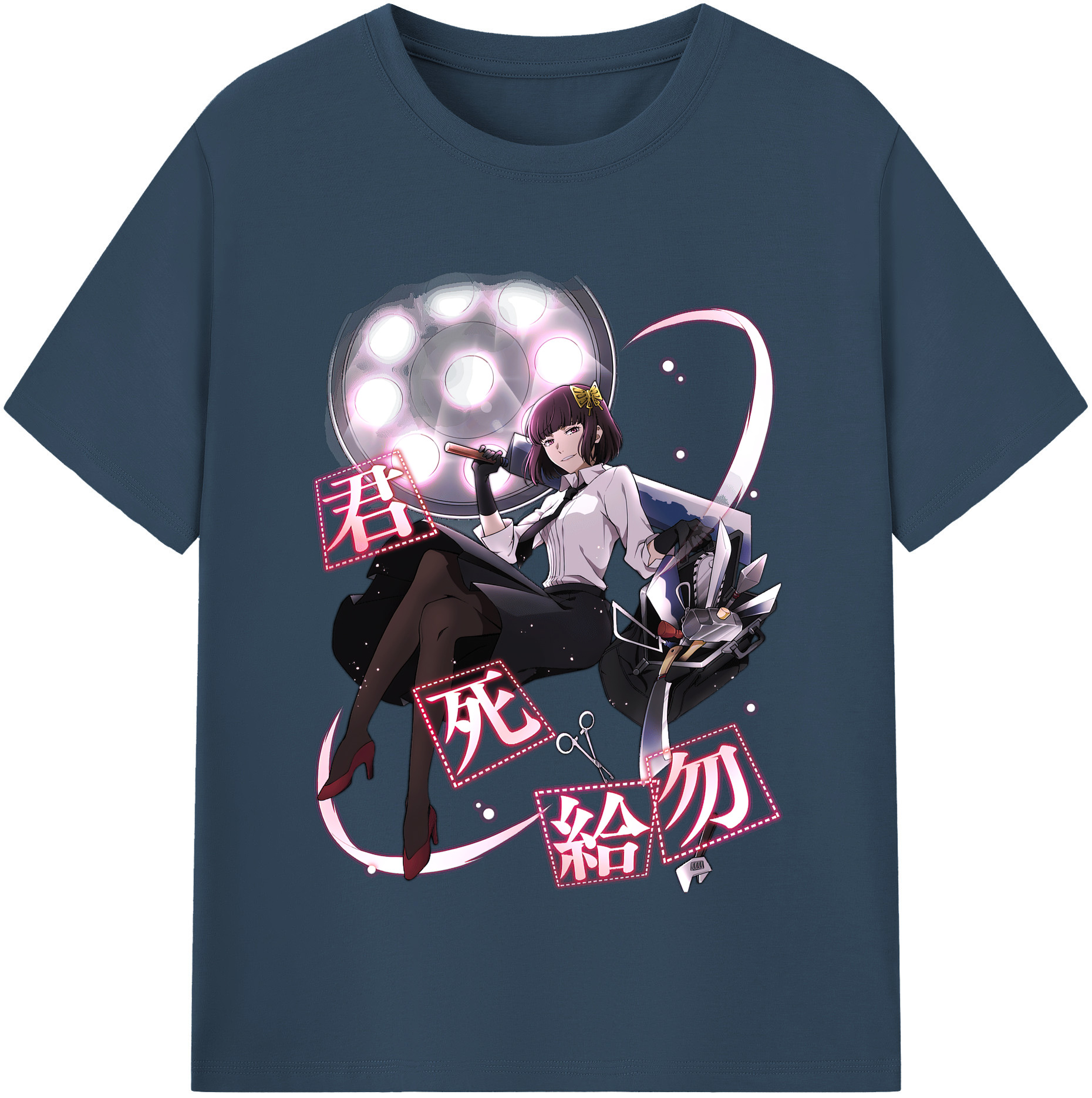 （画像用） 文豪ストレイドッグス Bungo Stray Dogs レディースカジュアルプリントTシャツ（綿100％）
