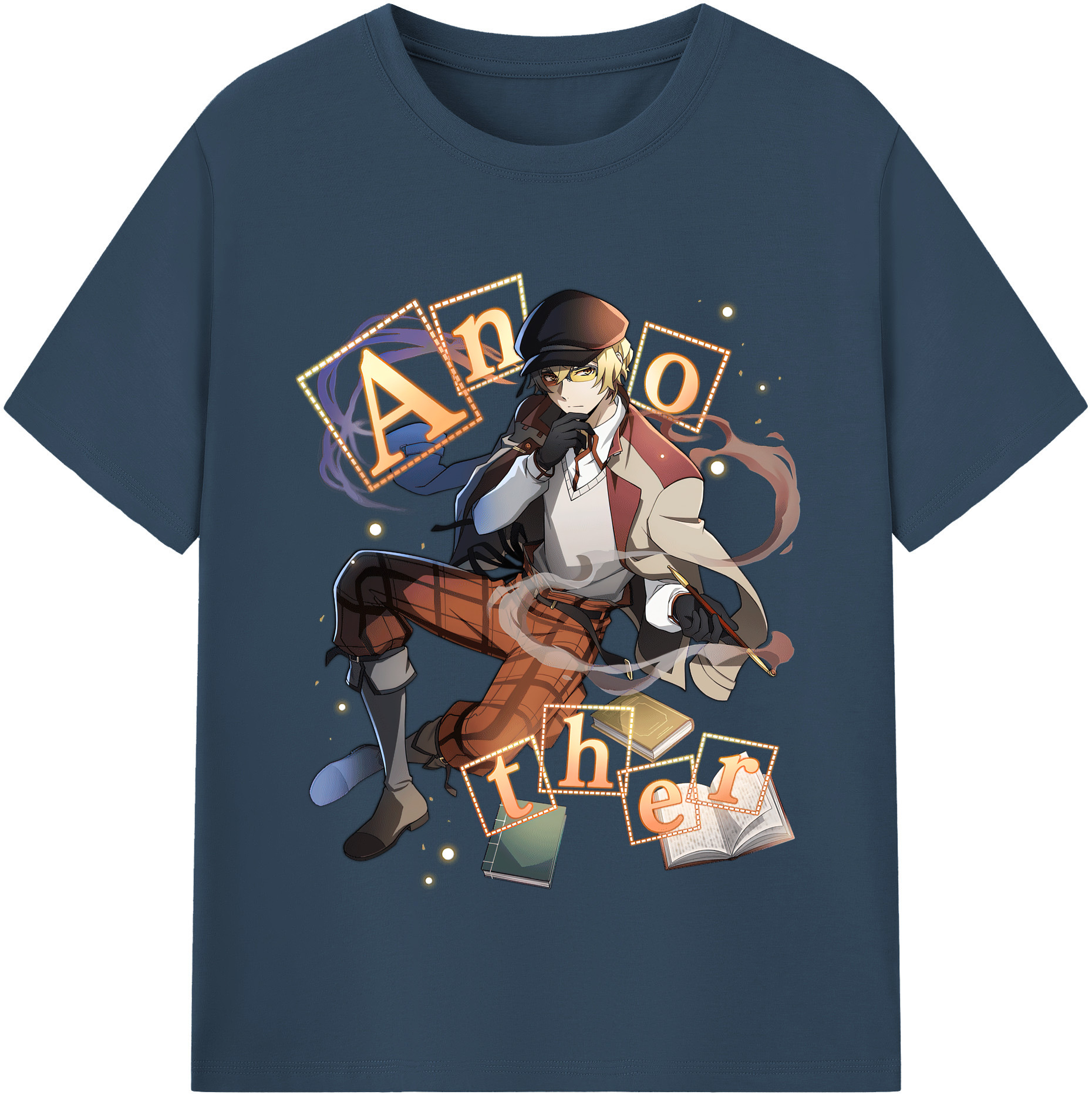 （画像用） 文豪ストレイドッグス Bungo Stray Dogs レディースカジュアルプリントTシャツ（綿100％）