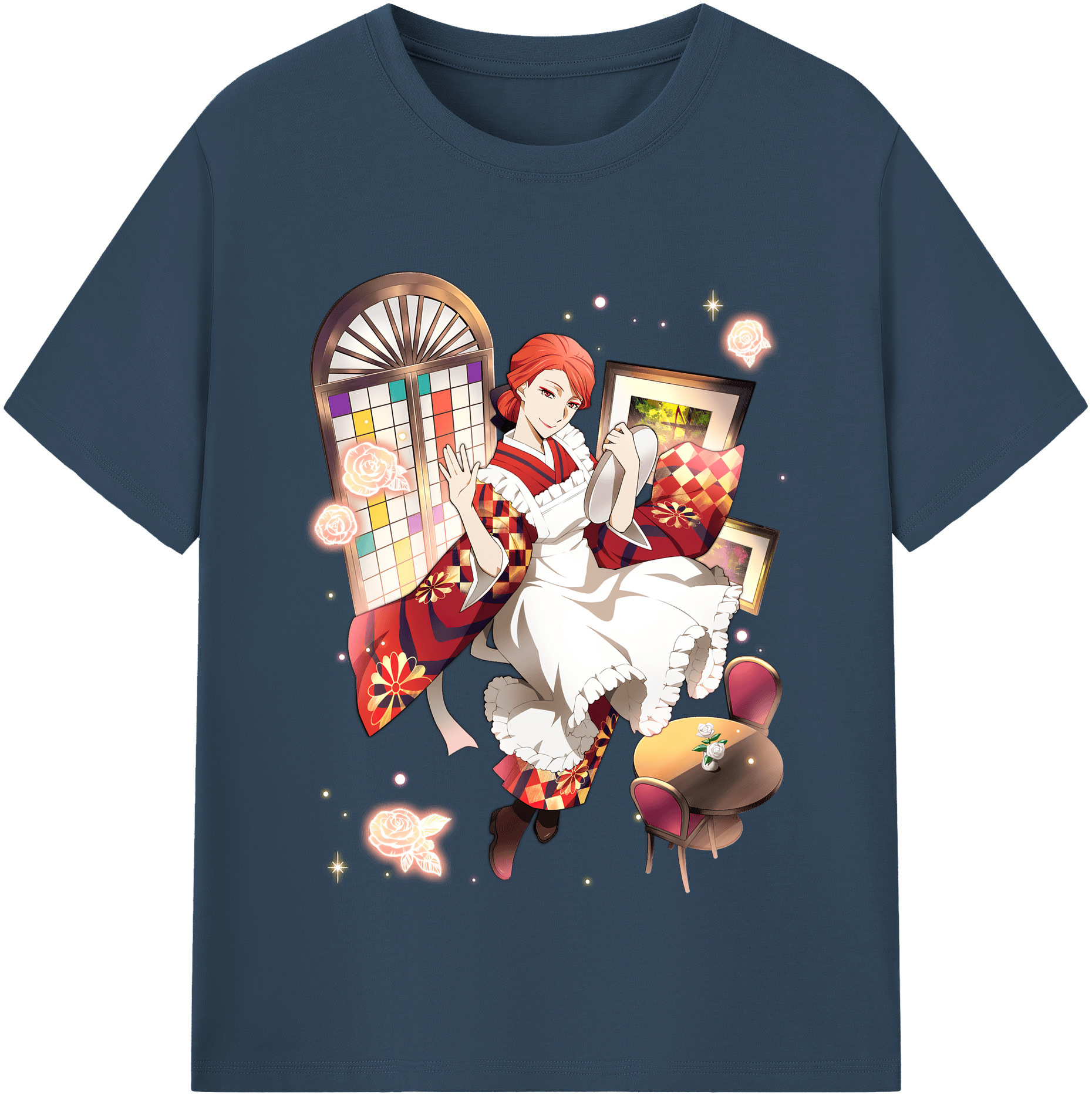 （画像用） 文豪ストレイドッグス Bungo Stray Dogs レディースカジュアルプリントTシャツ（綿100％）