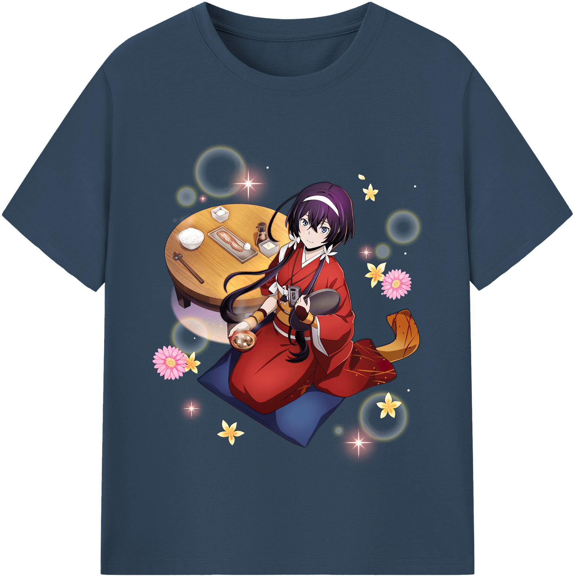 （画像用） 文豪ストレイドッグス Bungo Stray Dogs レディースカジュアルプリントTシャツ（綿100％）