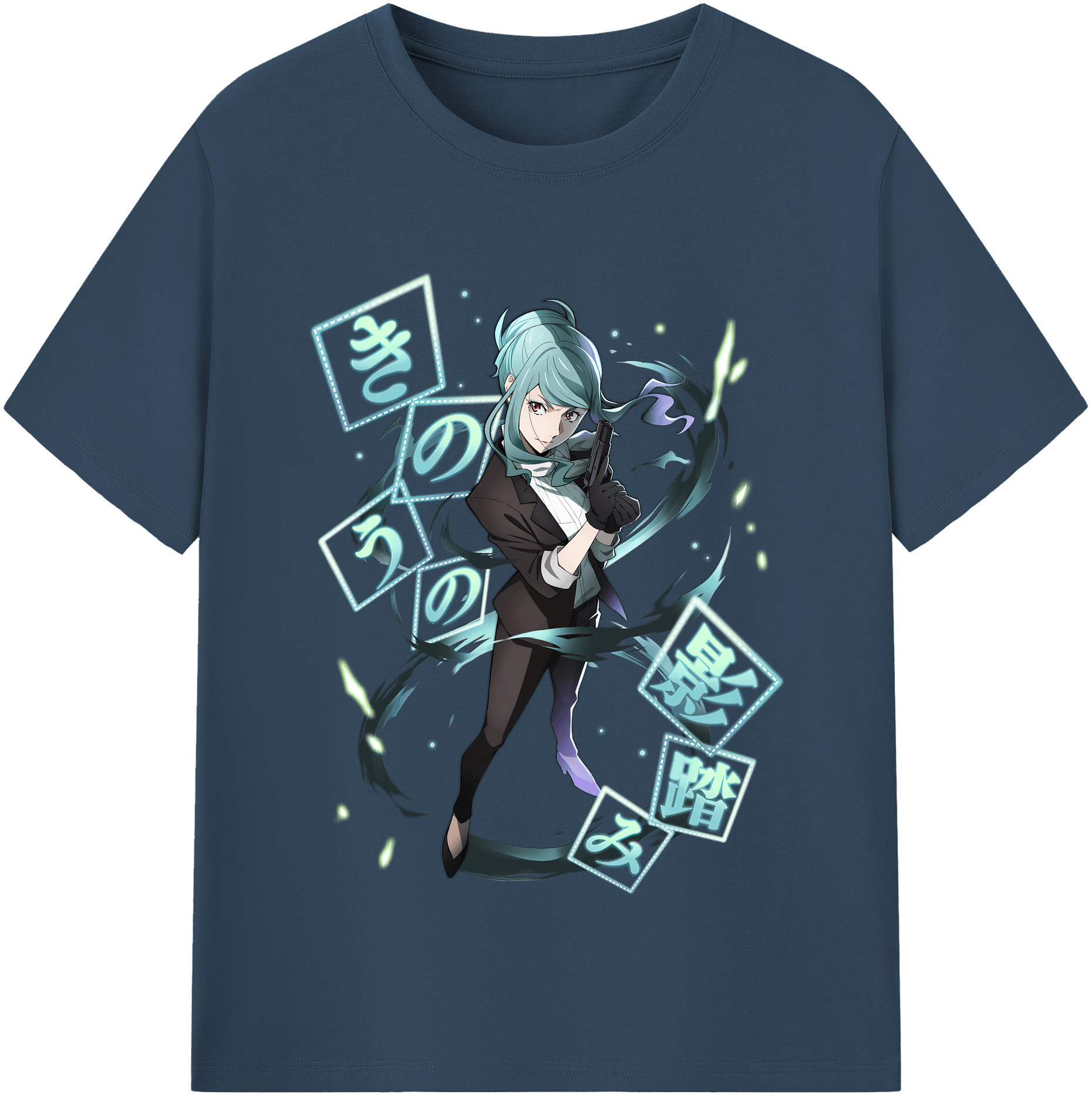 （画像用） 文豪ストレイドッグス Bungo Stray Dogs レディースカジュアルプリントTシャツ（綿100％）