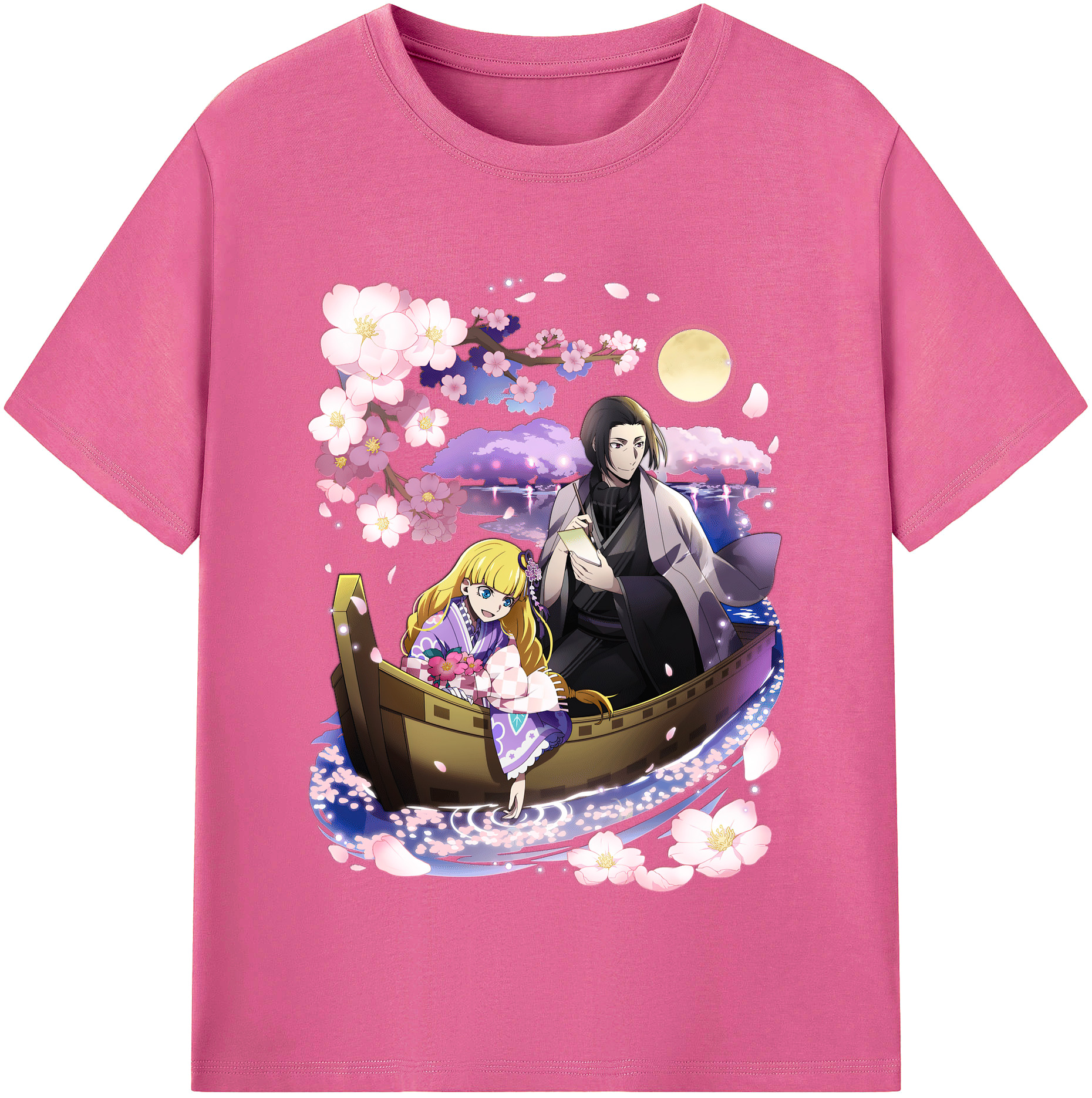 （画像用） 文豪ストレイドッグス Bungo Stray Dogs レディースカジュアルプリントTシャツ（綿100％）
