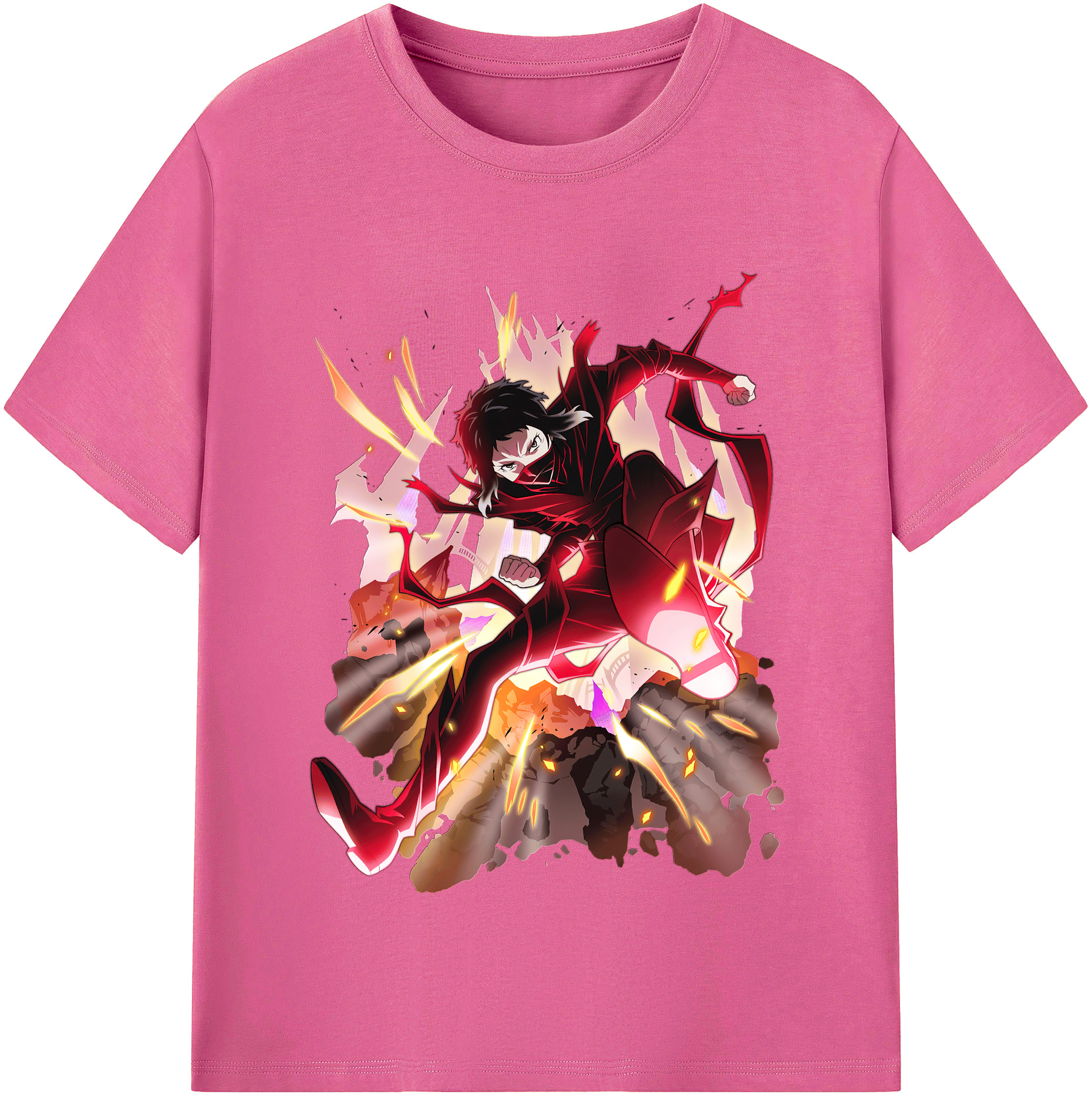（画像用） 文豪ストレイドッグス Bungo Stray Dogs レディースカジュアルプリントTシャツ（綿100％）