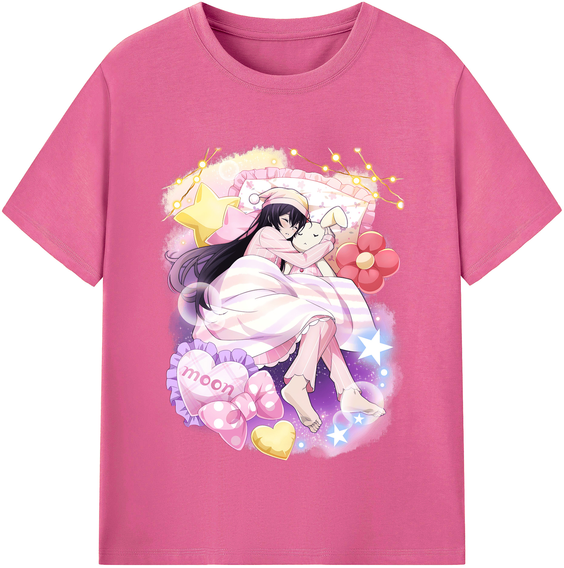 （画像用） 文豪ストレイドッグス Bungo Stray Dogs レディースカジュアルプリントTシャツ（綿100％）