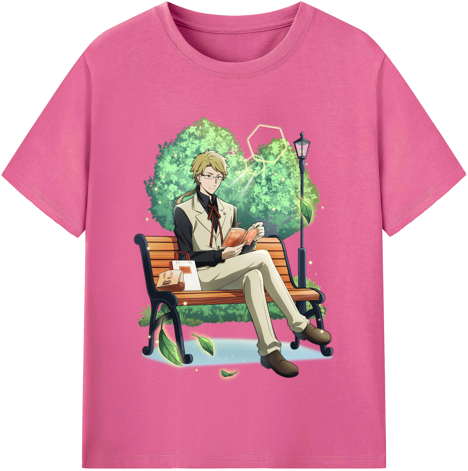 （画像用） 文豪ストレイドッグス Bungo Stray Dogs レディースカジュアルプリントTシャツ（綿100％）