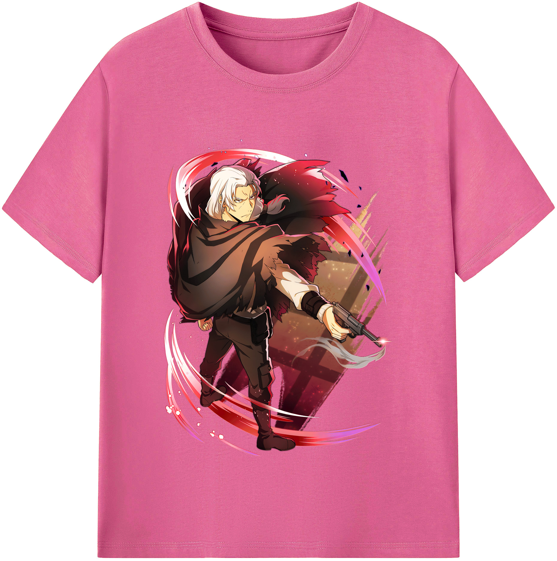 （画像用） 文豪ストレイドッグス Bungo Stray Dogs レディースカジュアルプリントTシャツ（綿100％）