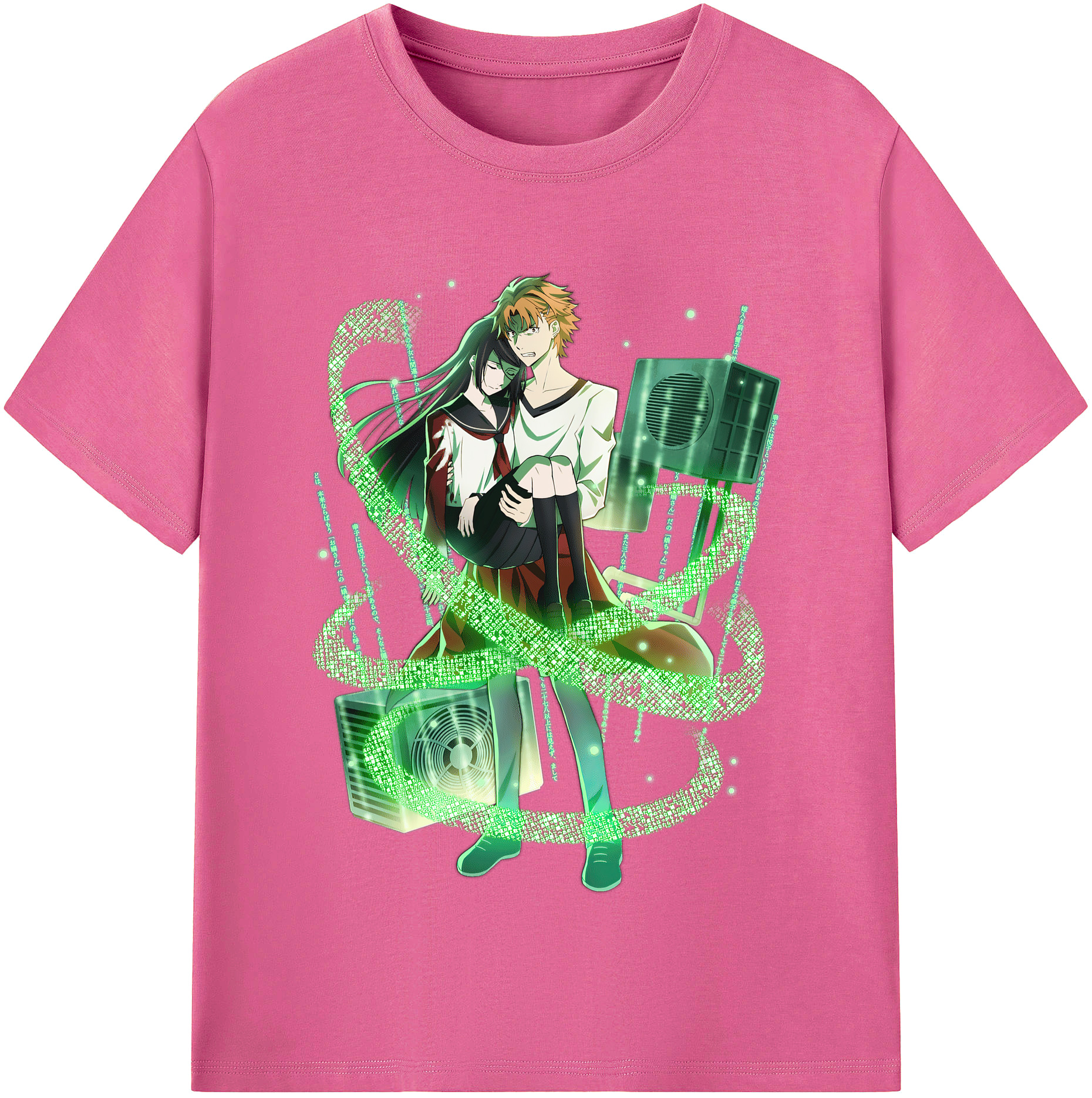 （画像用） 文豪ストレイドッグス Bungo Stray Dogs レディースカジュアルプリントTシャツ（綿100％）