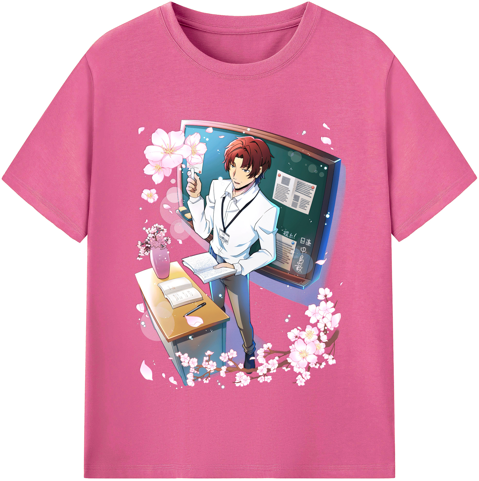 （画像用） 文豪ストレイドッグス Bungo Stray Dogs レディースカジュアルプリントTシャツ（綿100％）