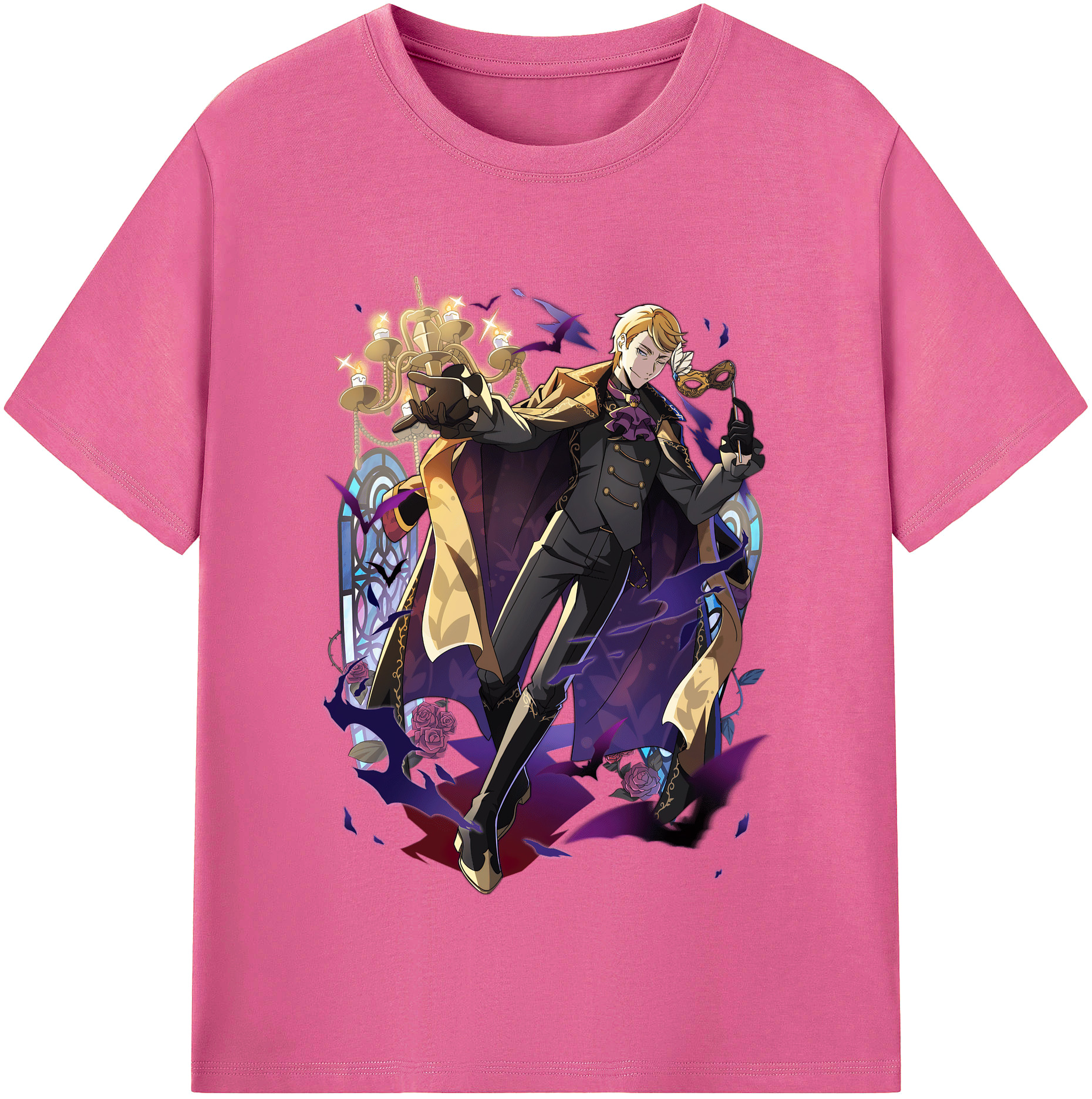 （画像用） 文豪ストレイドッグス Bungo Stray Dogs レディースカジュアルプリントTシャツ（綿100％）