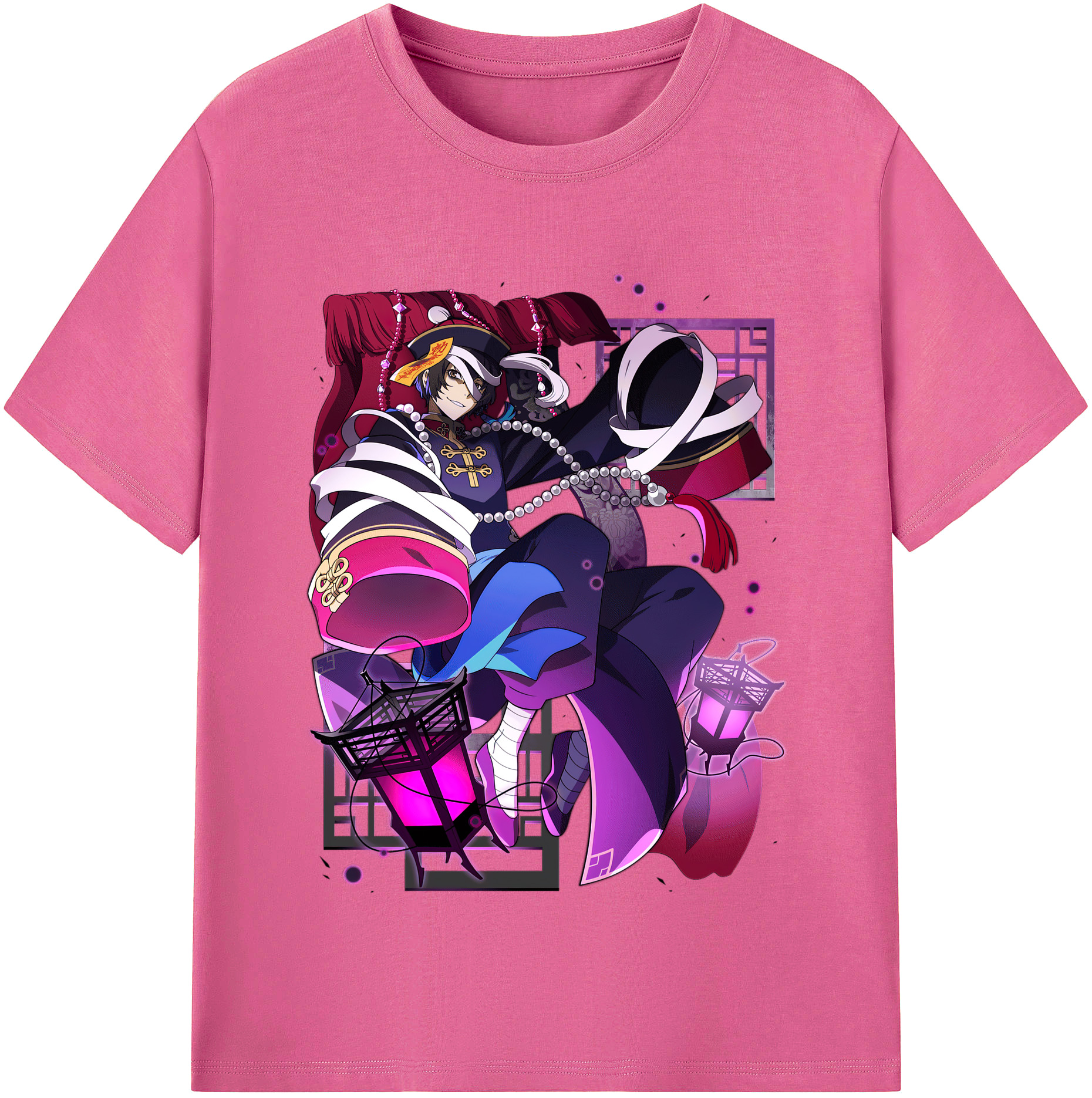 （画像用） 文豪ストレイドッグス Bungo Stray Dogs レディースカジュアルプリントTシャツ（綿100％）