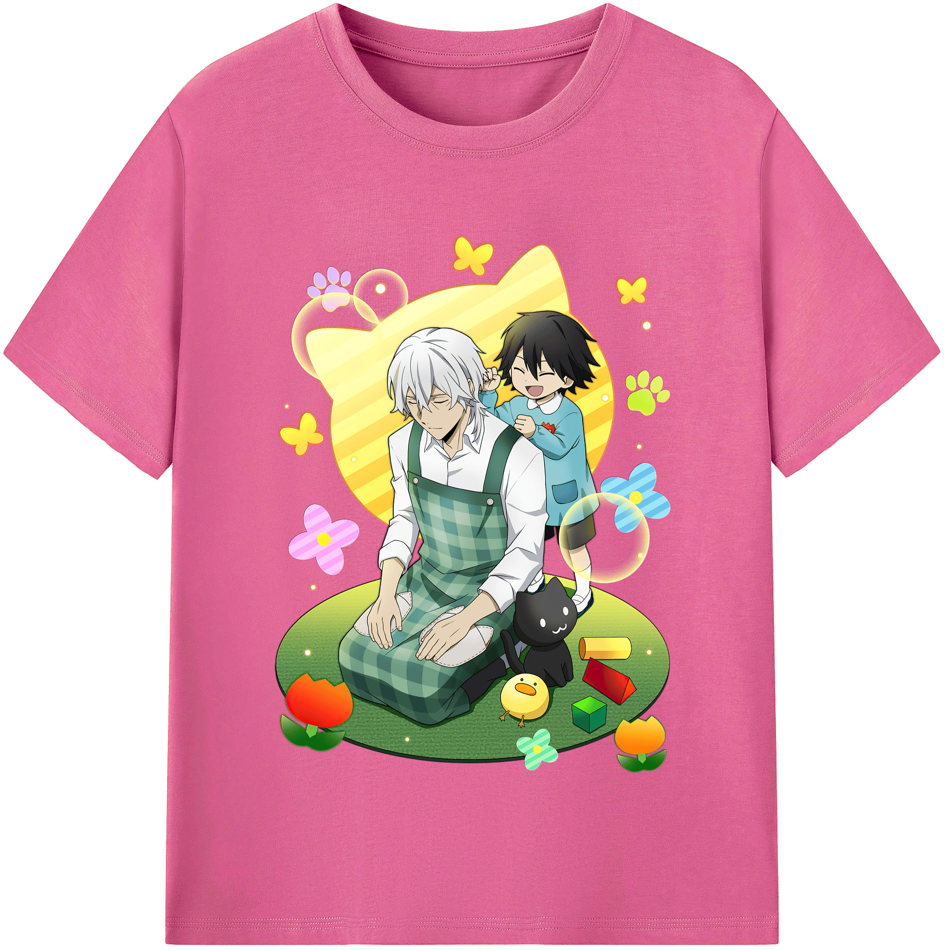 （画像用） 文豪ストレイドッグス Bungo Stray Dogs レディースカジュアルプリントTシャツ（綿100％）