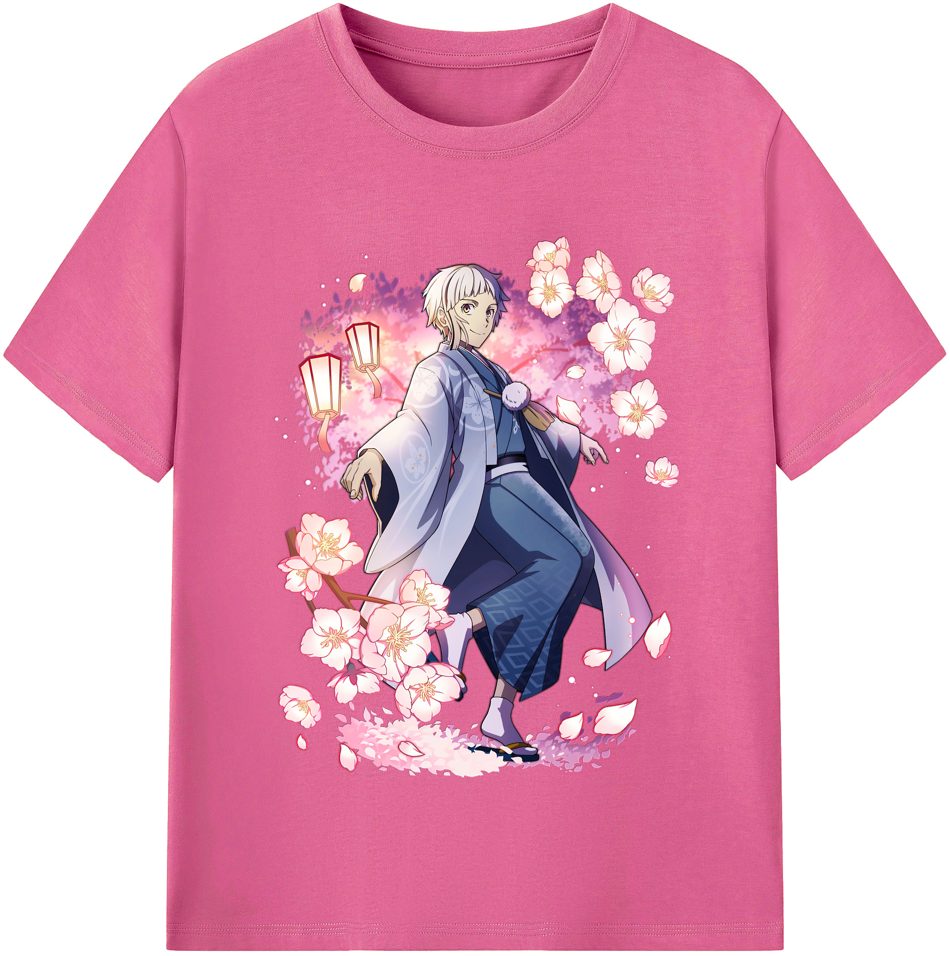 （画像用） 文豪ストレイドッグス Bungo Stray Dogs レディースカジュアルプリントTシャツ（綿100％）