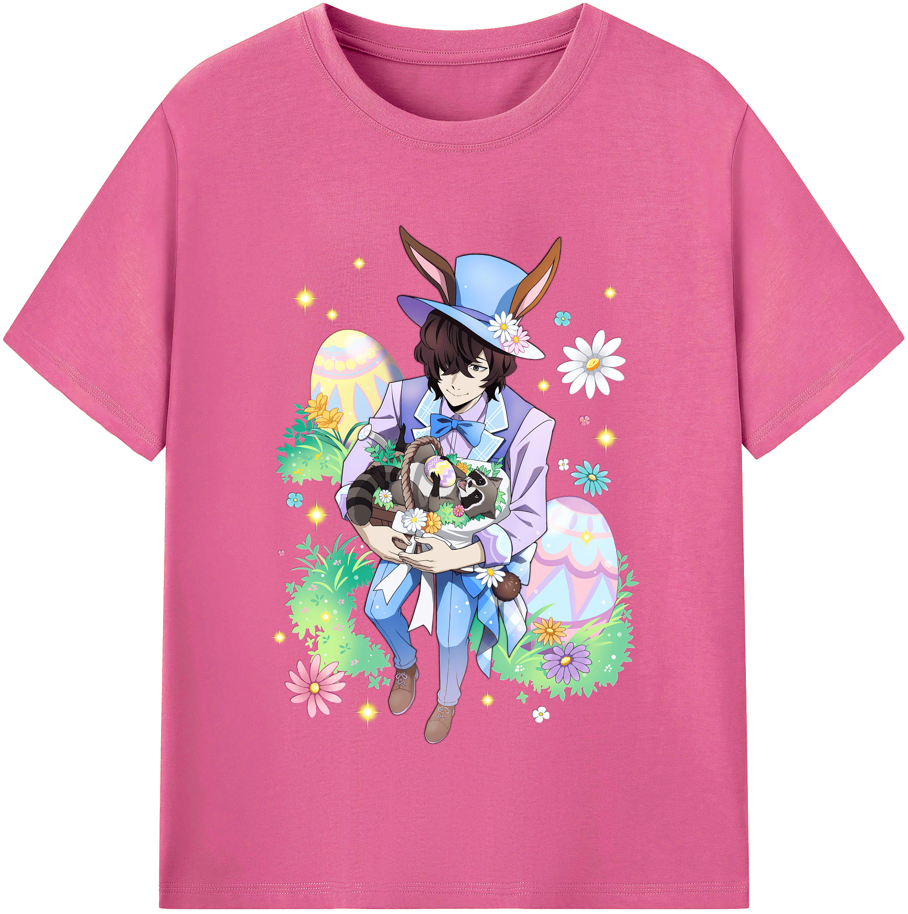 （画像用） 文豪ストレイドッグス Bungo Stray Dogs レディースカジュアルプリントTシャツ（綿100％）