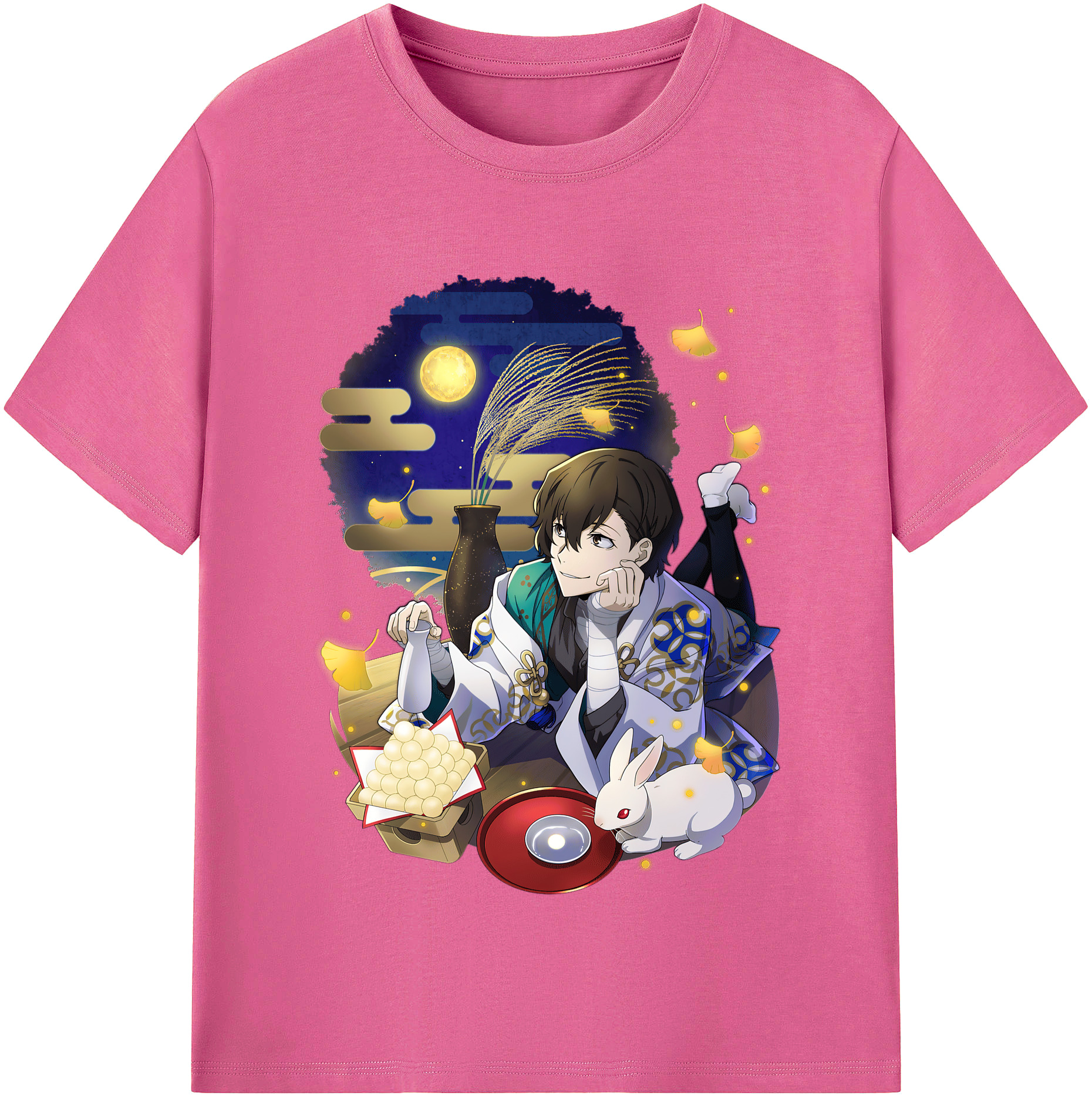（画像用） 文豪ストレイドッグス Bungo Stray Dogs レディースカジュアルプリントTシャツ（綿100％）