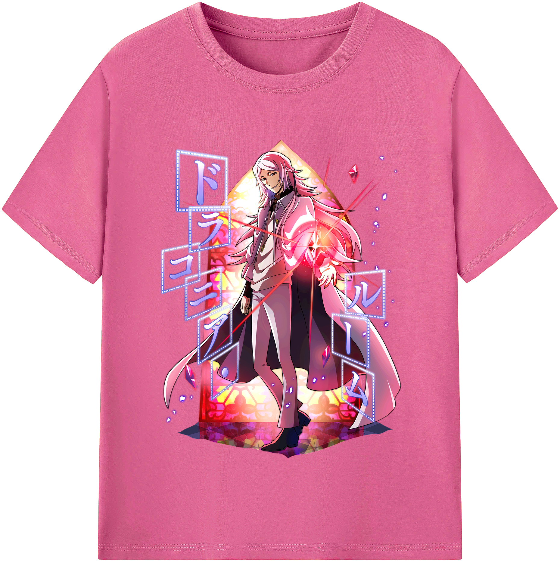 （画像用） 文豪ストレイドッグス Bungo Stray Dogs レディースカジュアルプリントTシャツ（綿100％）