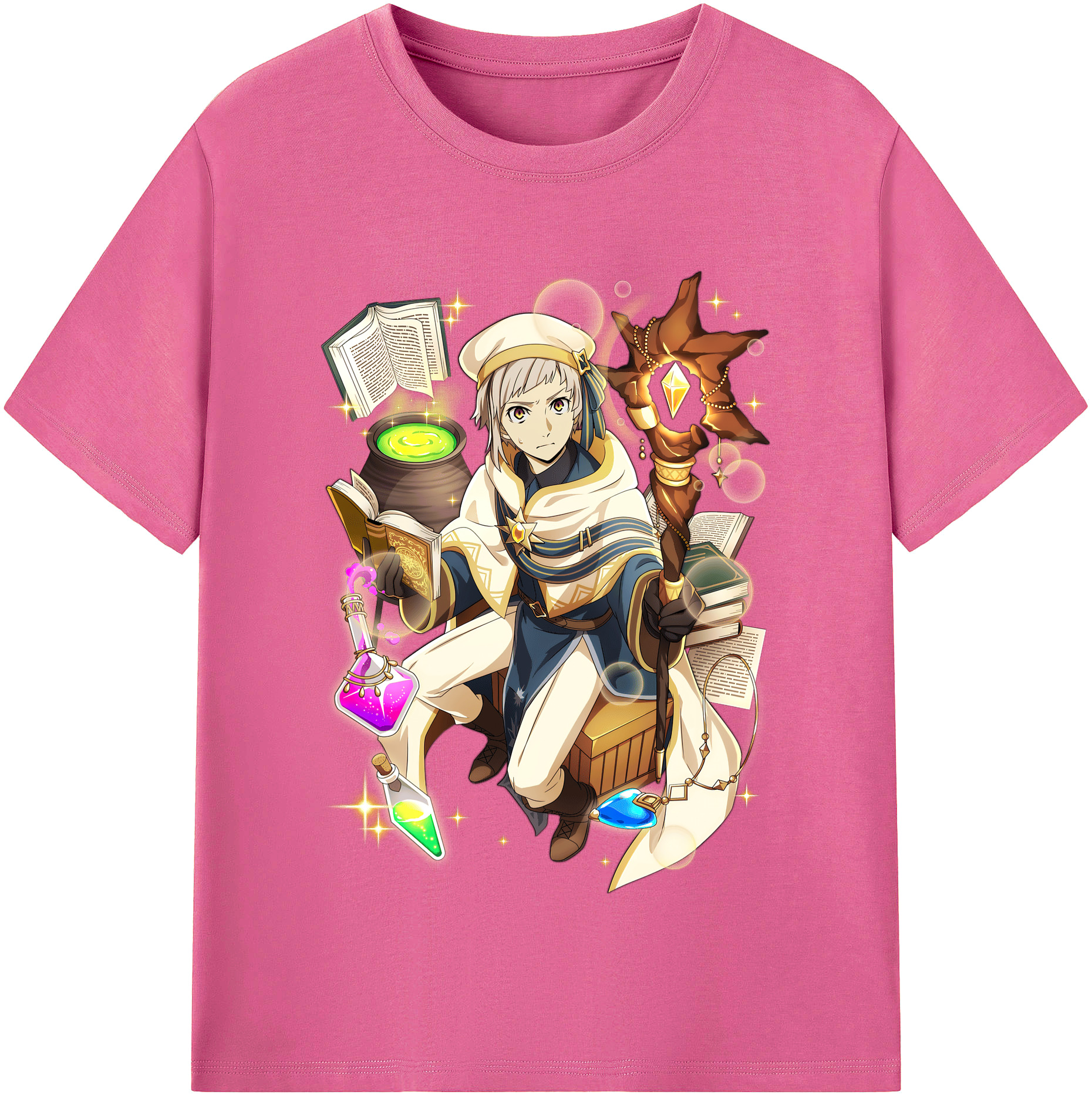 （画像用） 文豪ストレイドッグス Bungo Stray Dogs レディースカジュアルプリントTシャツ（綿100％）