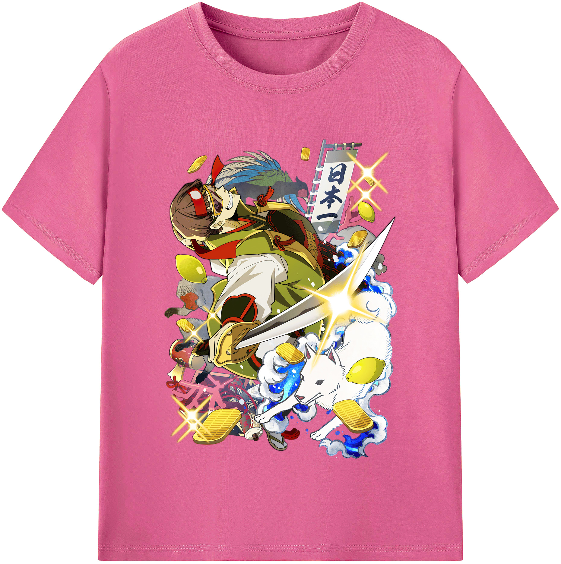 （画像用） 文豪ストレイドッグス Bungo Stray Dogs レディースカジュアルプリントTシャツ（綿100％）
