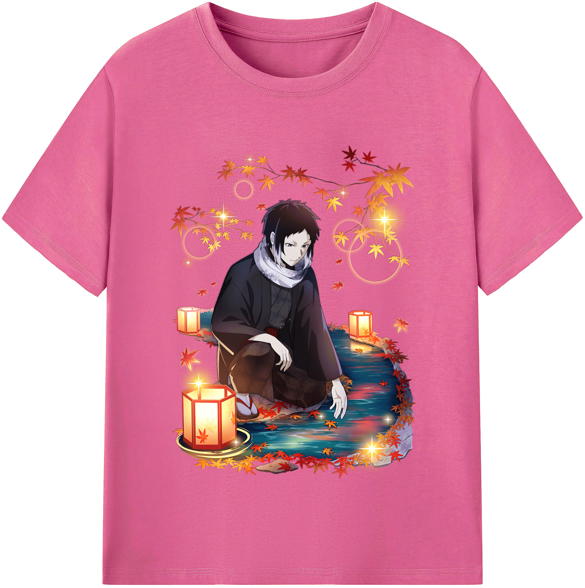 （画像用） 文豪ストレイドッグス Bungo Stray Dogs レディースカジュアルプリントTシャツ（綿100％）