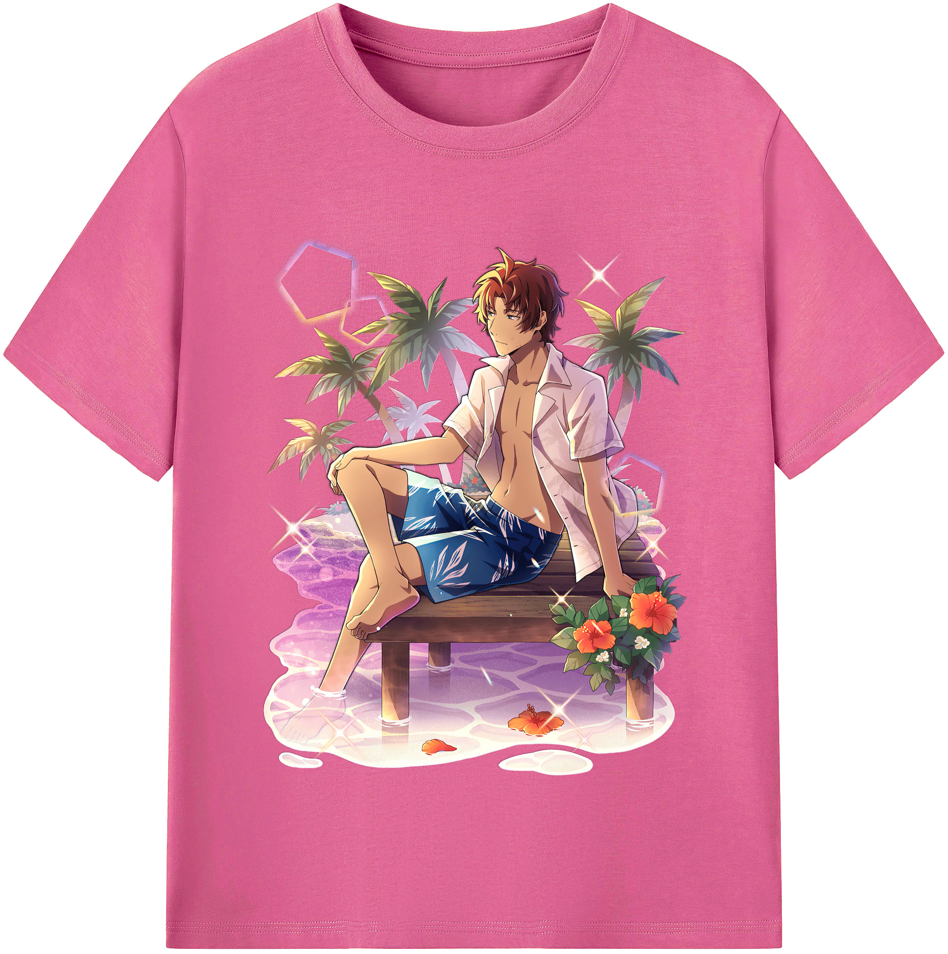 （画像用） 文豪ストレイドッグス Bungo Stray Dogs レディースカジュアルプリントTシャツ（綿100％）