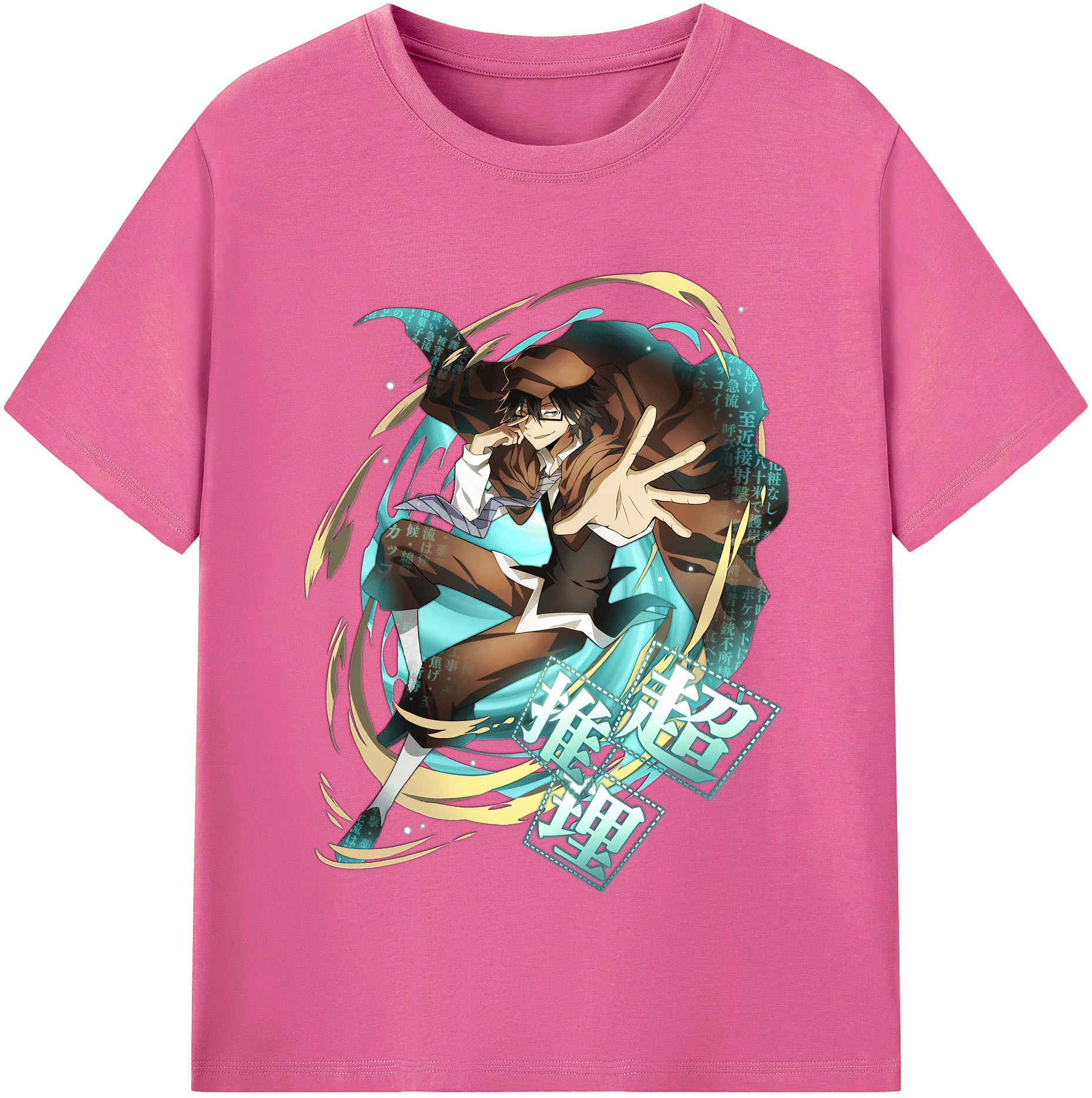 （画像用） 文豪ストレイドッグス Bungo Stray Dogs レディースカジュアルプリントTシャツ（綿100％）