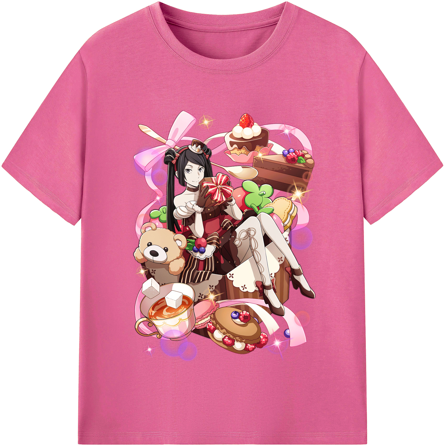 （画像用） 文豪ストレイドッグス Bungo Stray Dogs レディースカジュアルプリントTシャツ（綿100％）