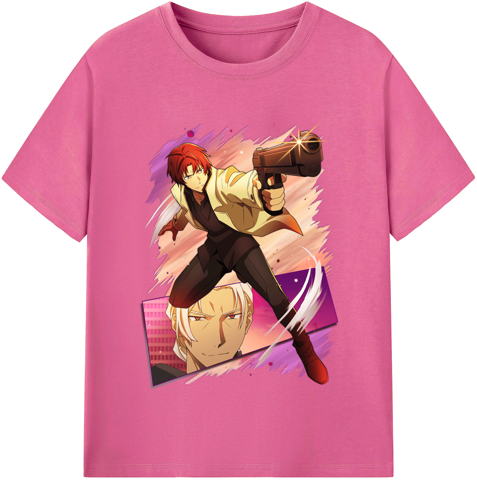 （画像用） 文豪ストレイドッグス Bungo Stray Dogs レディースカジュアルプリントTシャツ（綿100％）
