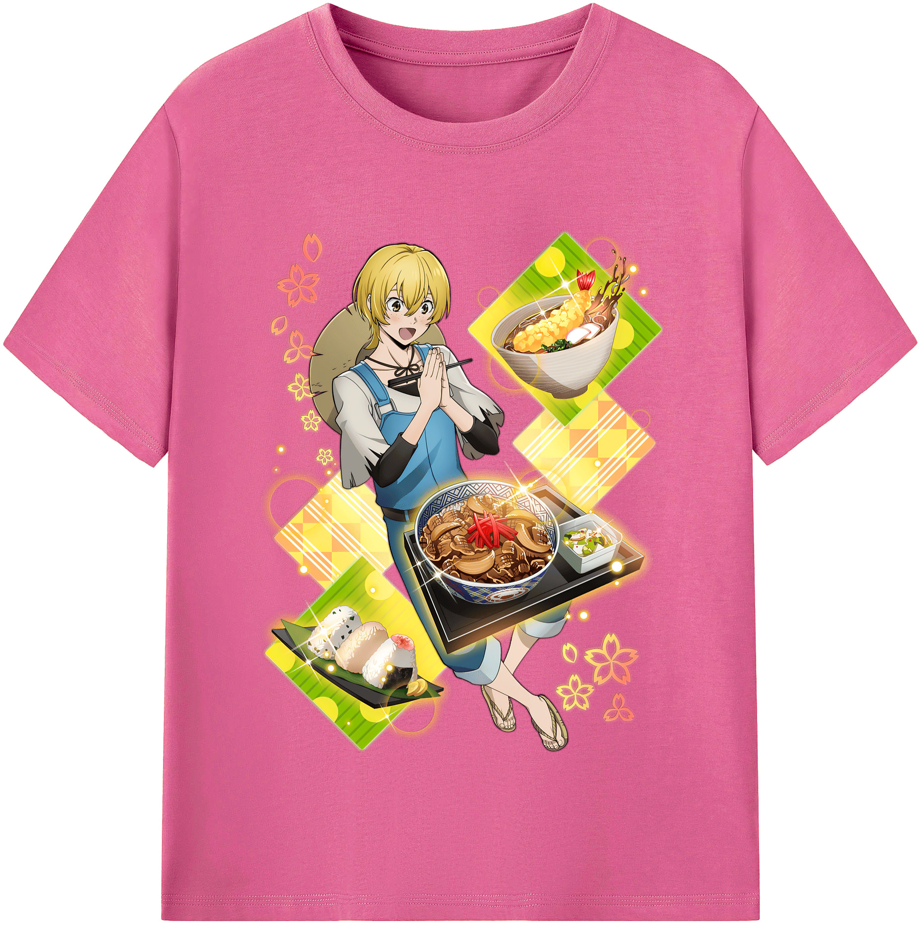 （画像用） 文豪ストレイドッグス Bungo Stray Dogs レディースカジュアルプリントTシャツ（綿100％）