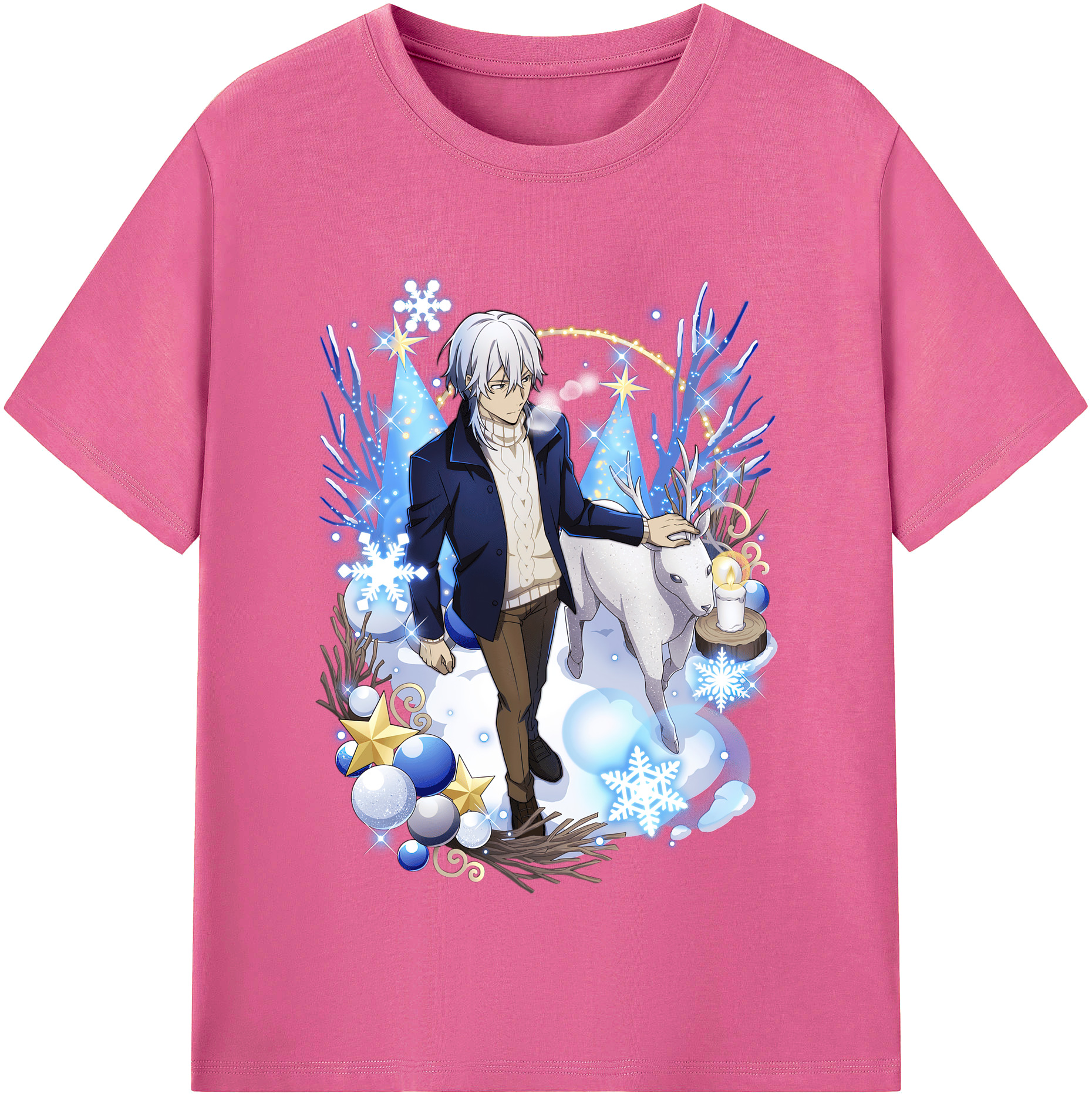 （画像用） 文豪ストレイドッグス Bungo Stray Dogs レディースカジュアルプリントTシャツ（綿100％）