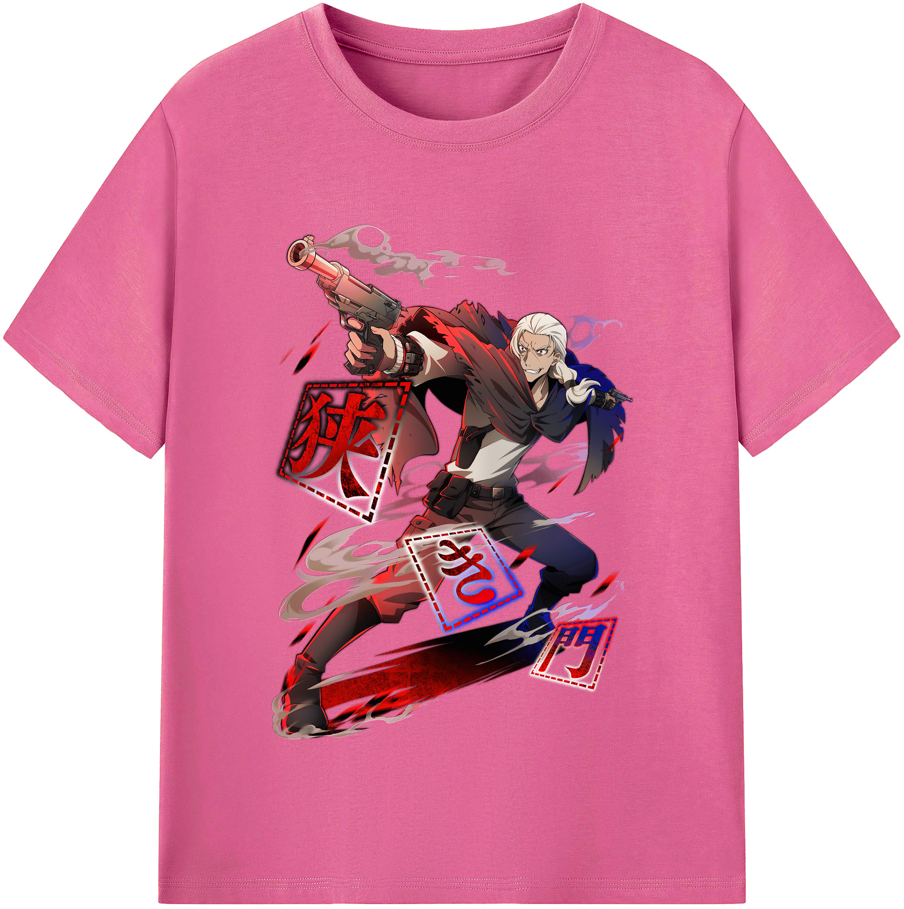 （画像用） 文豪ストレイドッグス Bungo Stray Dogs レディースカジュアルプリントTシャツ（綿100％）