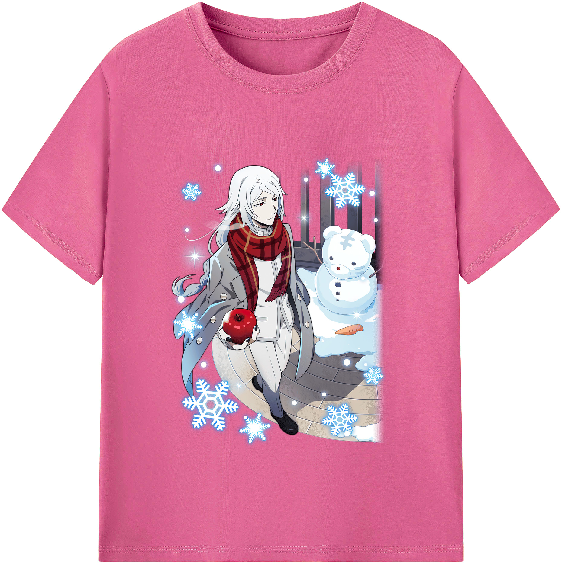 （画像用） 文豪ストレイドッグス Bungo Stray Dogs レディースカジュアルプリントTシャツ（綿100％）