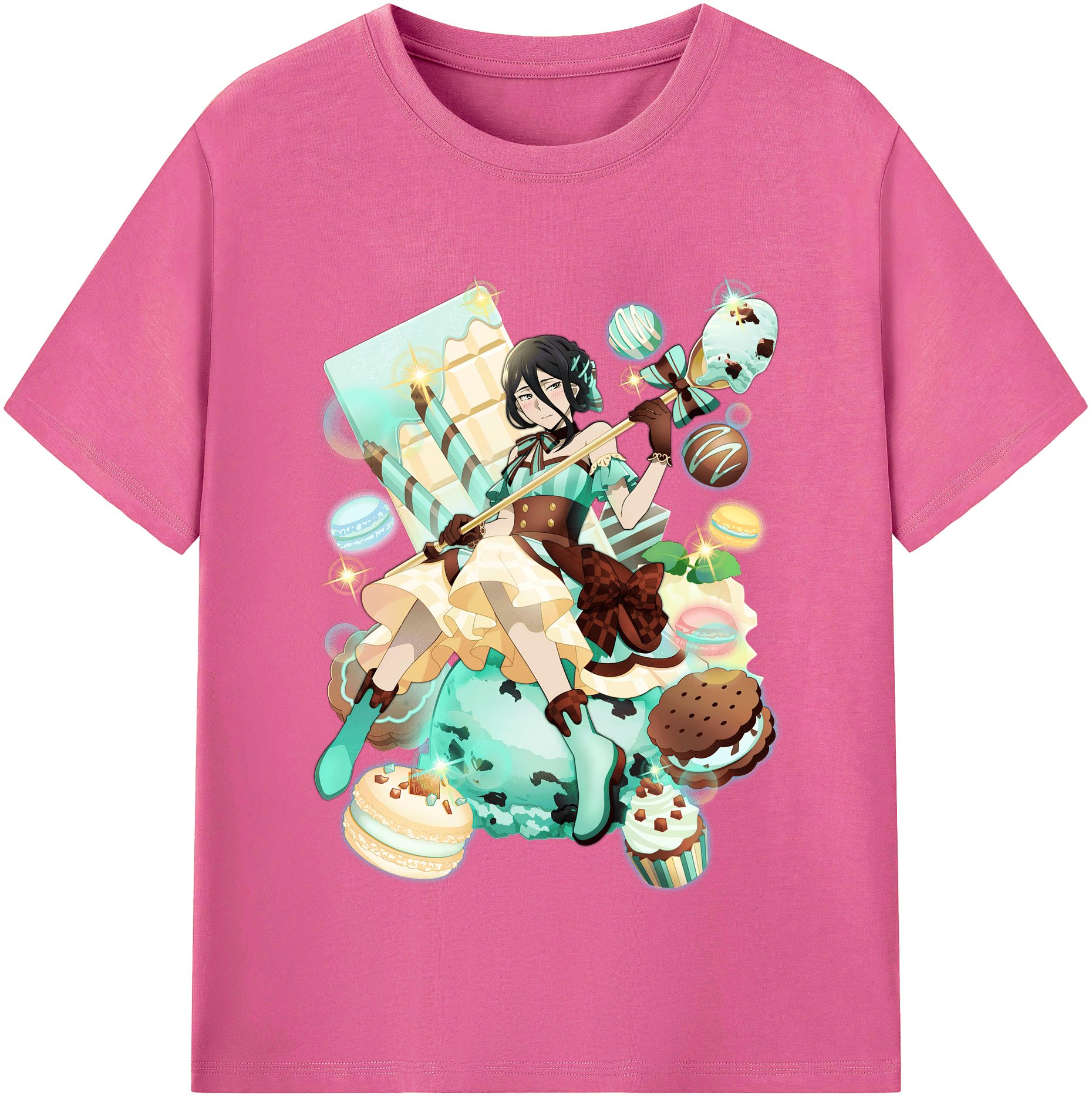 （画像用） 文豪ストレイドッグス Bungo Stray Dogs レディースカジュアルプリントTシャツ（綿100％）