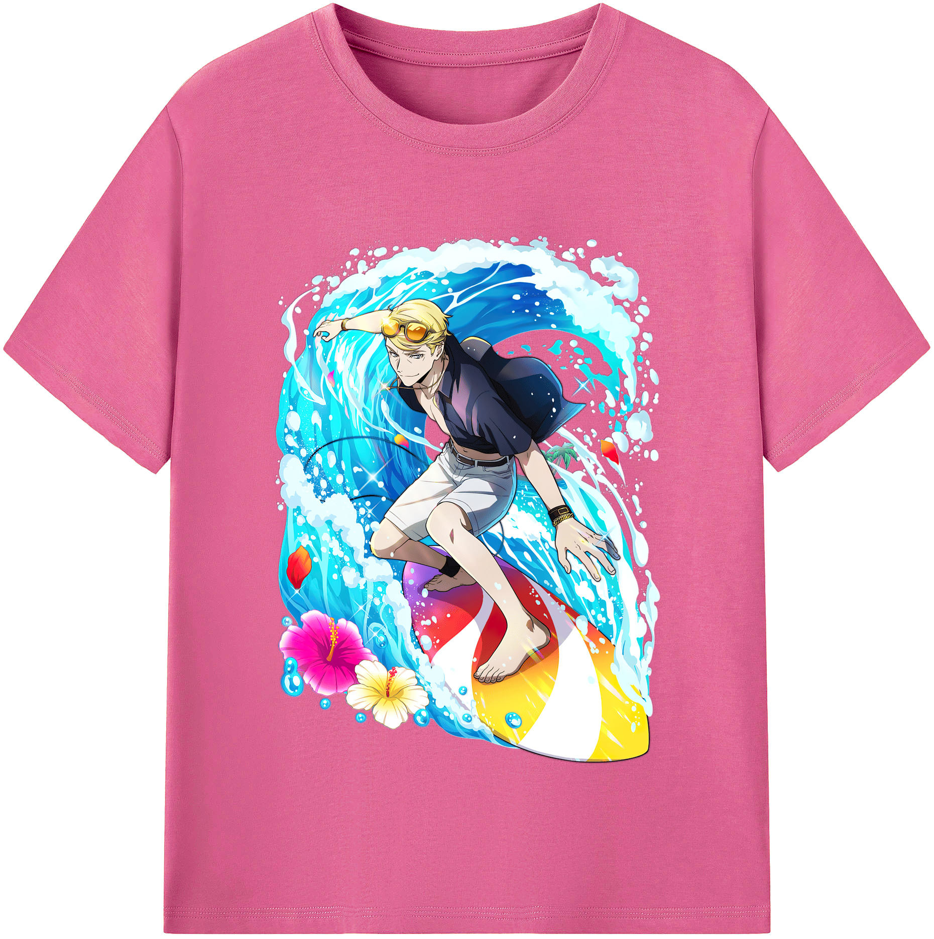 （画像用） 文豪ストレイドッグス Bungo Stray Dogs レディースカジュアルプリントTシャツ（綿100％）