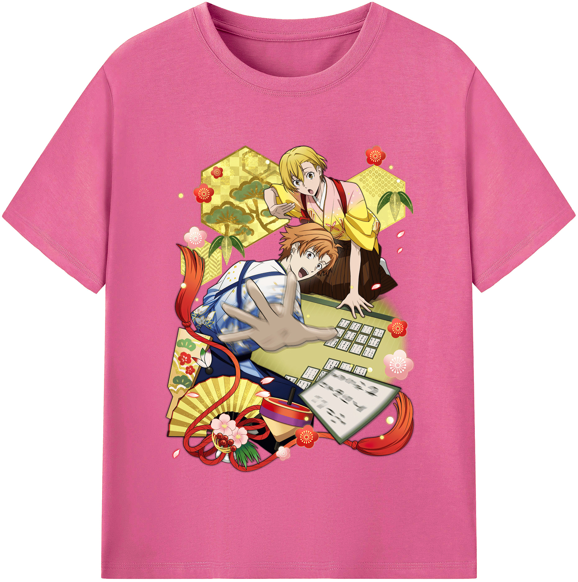（画像用） 文豪ストレイドッグス Bungo Stray Dogs レディースカジュアルプリントTシャツ（綿100％）