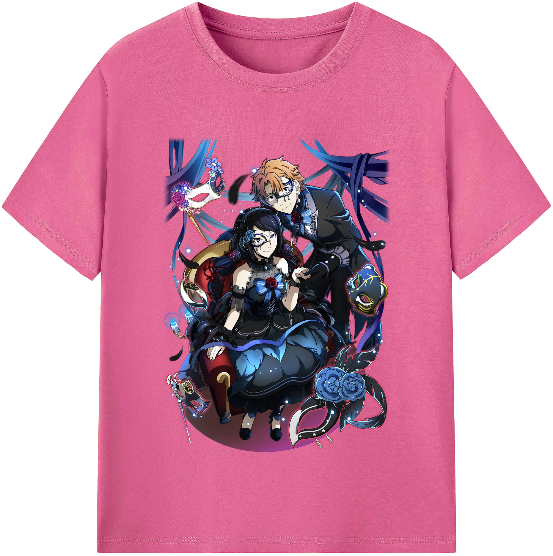（画像用） 文豪ストレイドッグス Bungo Stray Dogs レディースカジュアルプリントTシャツ（綿100％）