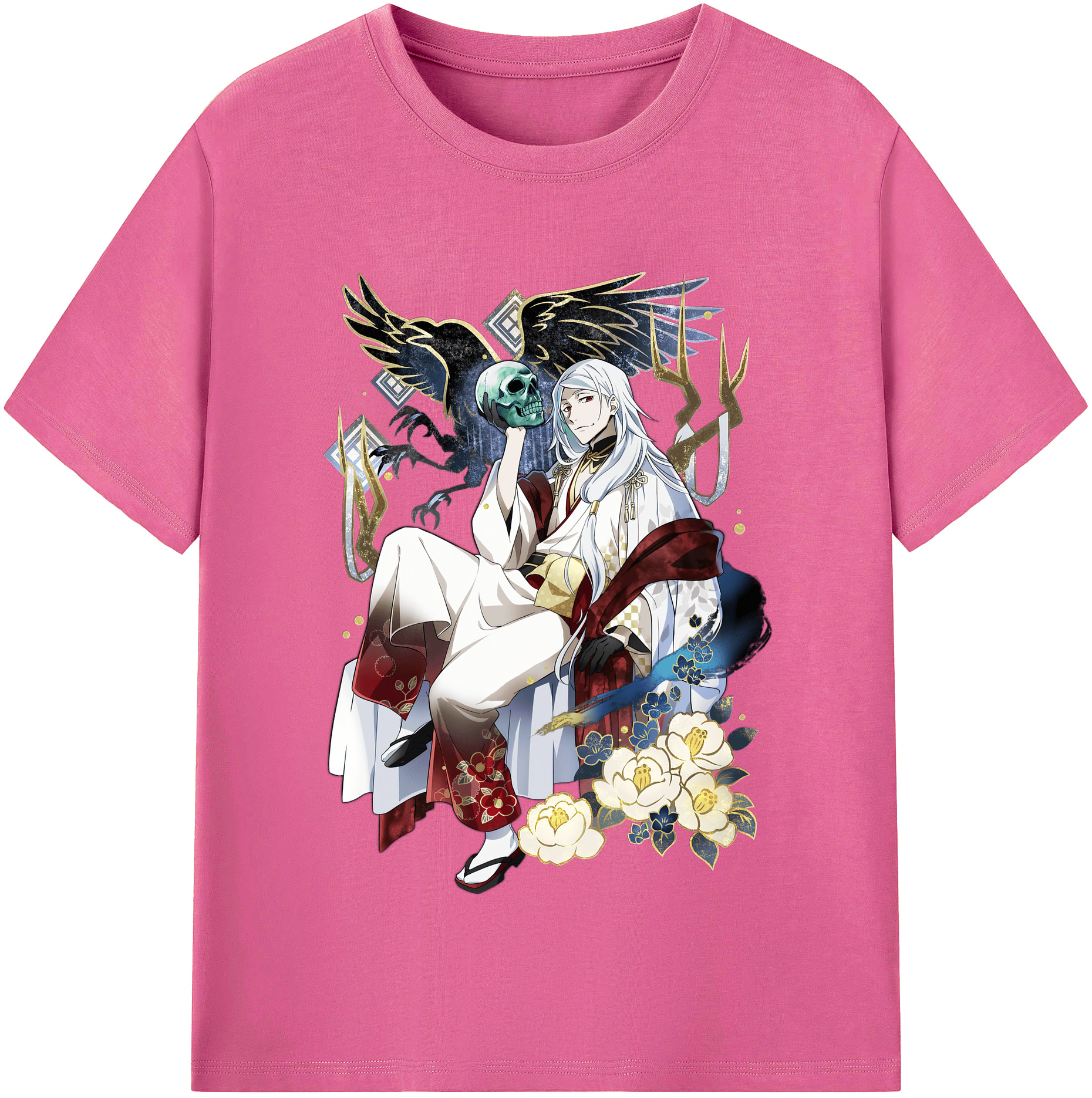 （画像用） 文豪ストレイドッグス Bungo Stray Dogs レディースカジュアルプリントTシャツ（綿100％）