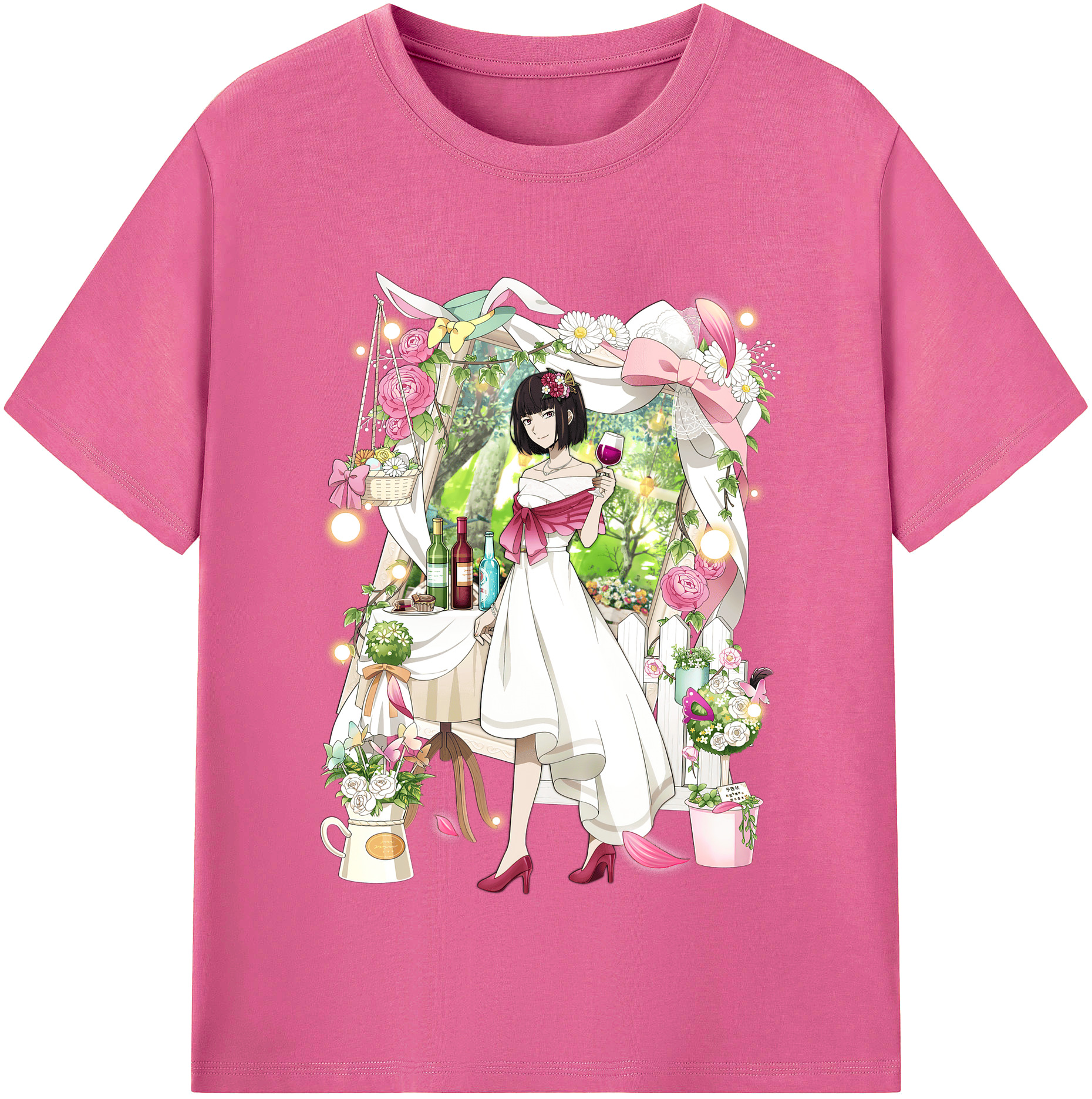 （画像用） 文豪ストレイドッグス Bungo Stray Dogs レディースカジュアルプリントTシャツ（綿100％）