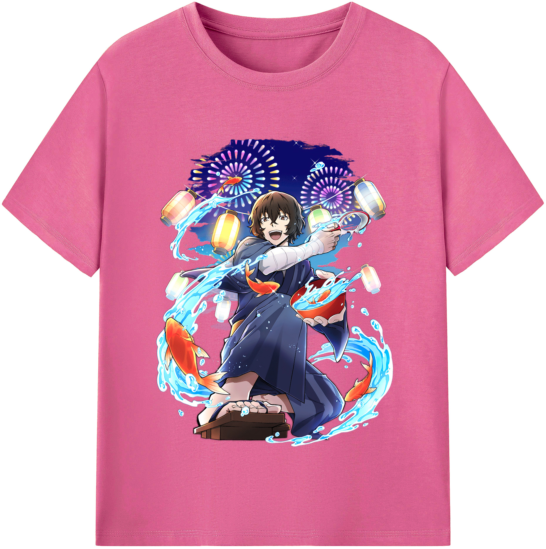 （画像用） 文豪ストレイドッグス Bungo Stray Dogs レディースカジュアルプリントTシャツ（綿100％）