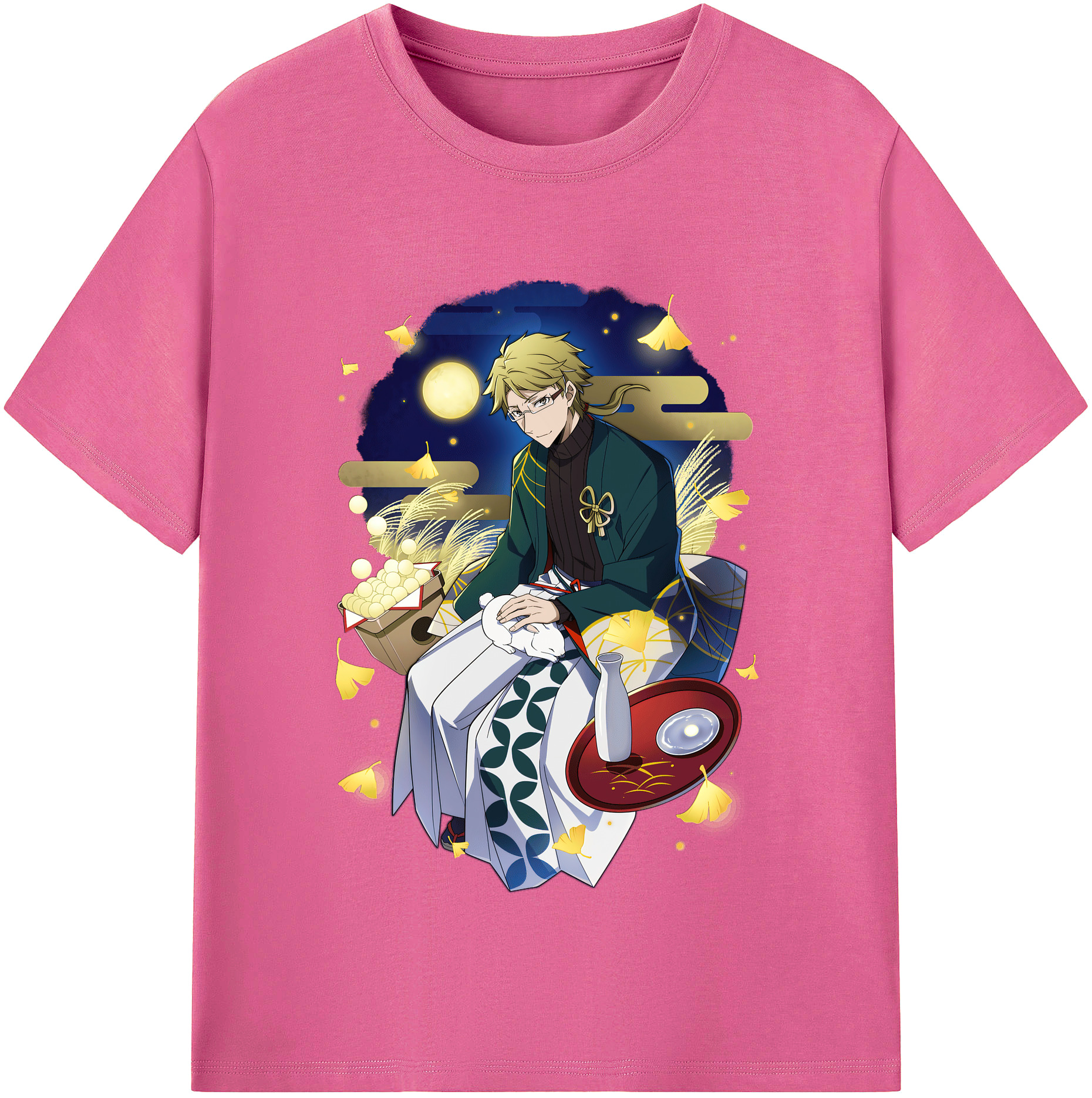 （画像用） 文豪ストレイドッグス Bungo Stray Dogs レディースカジュアルプリントTシャツ（綿100％）