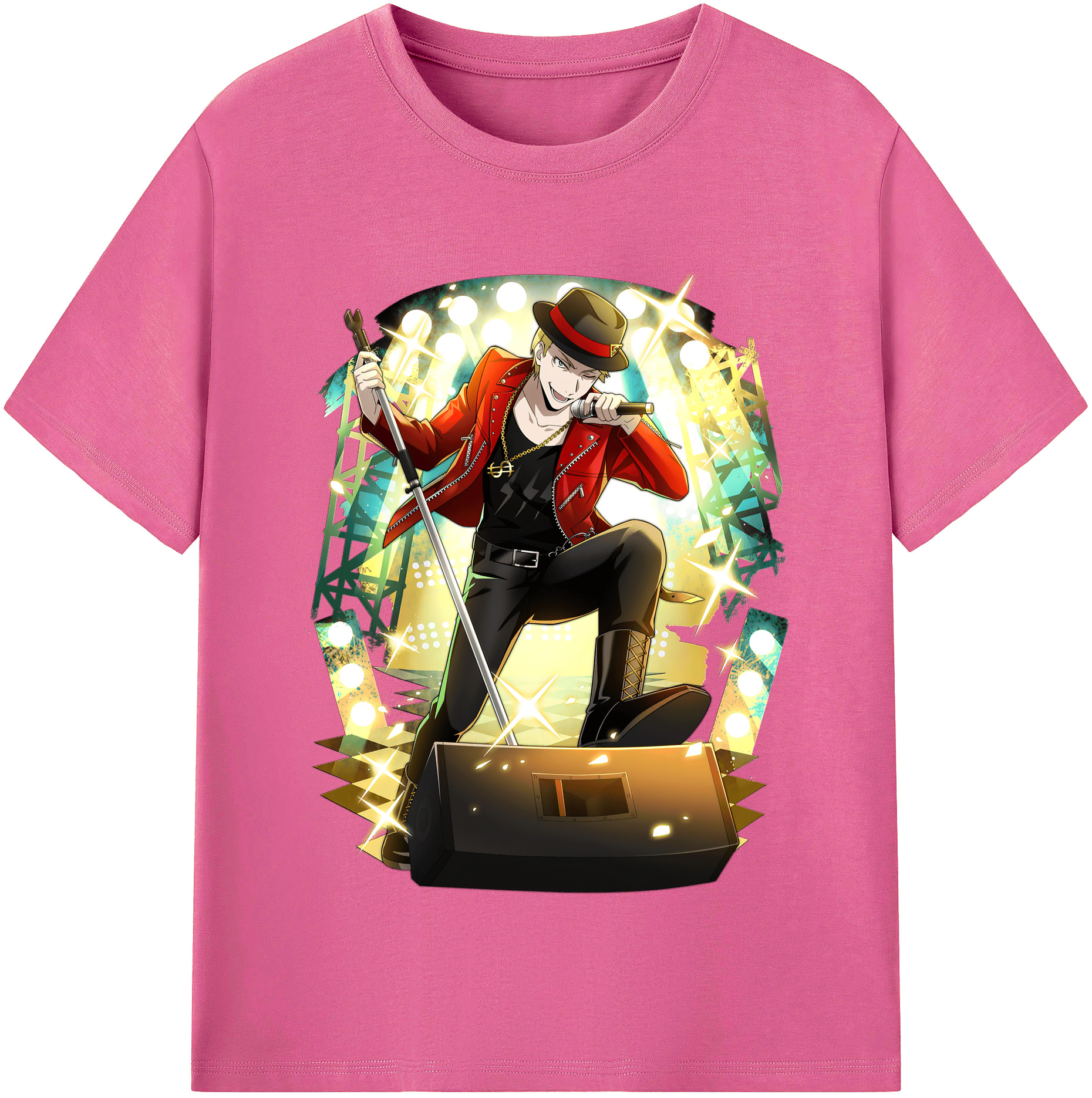（画像用） 文豪ストレイドッグス Bungo Stray Dogs レディースカジュアルプリントTシャツ（綿100％）
