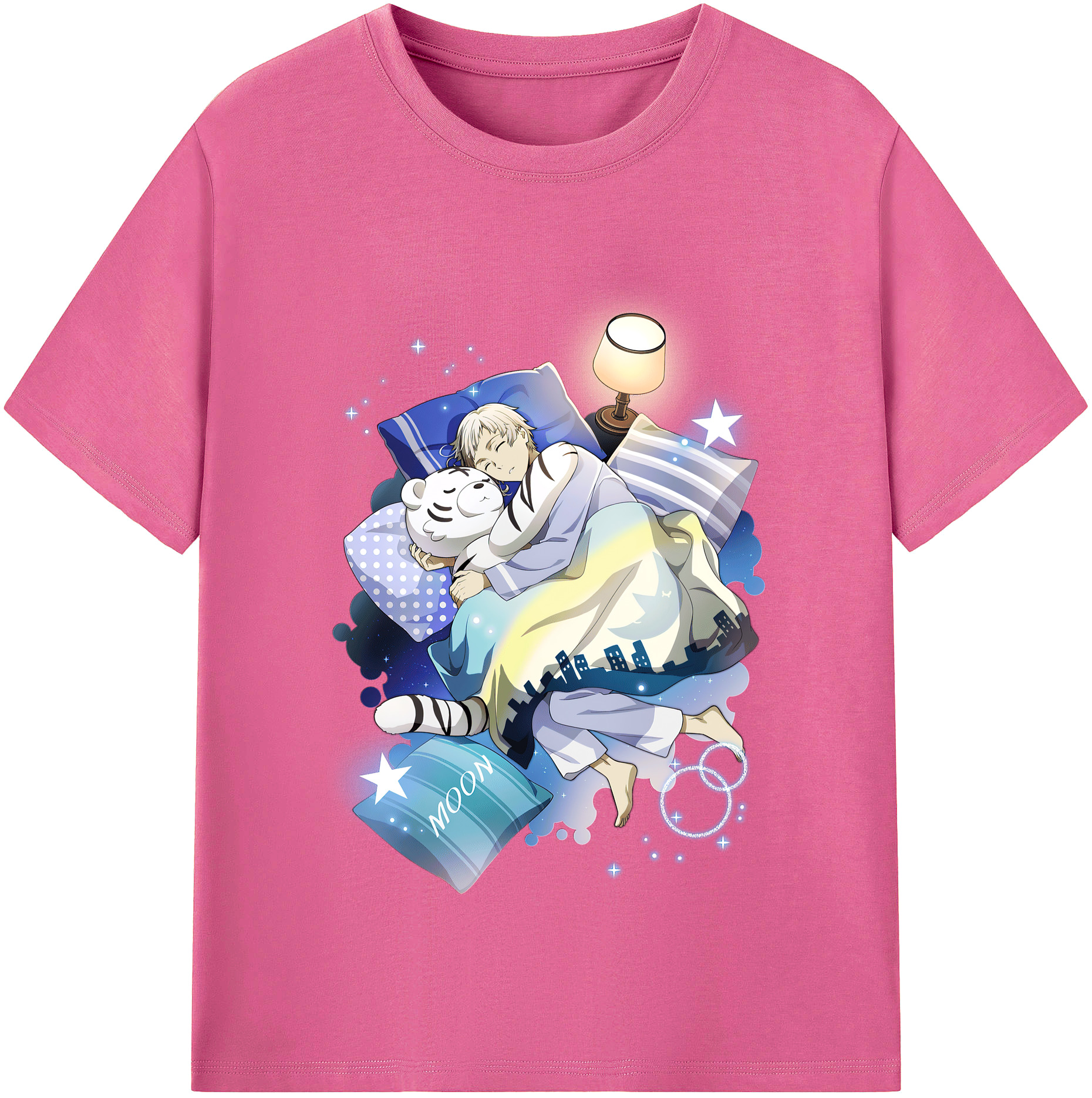 （画像用） 文豪ストレイドッグス Bungo Stray Dogs レディースカジュアルプリントTシャツ（綿100％）