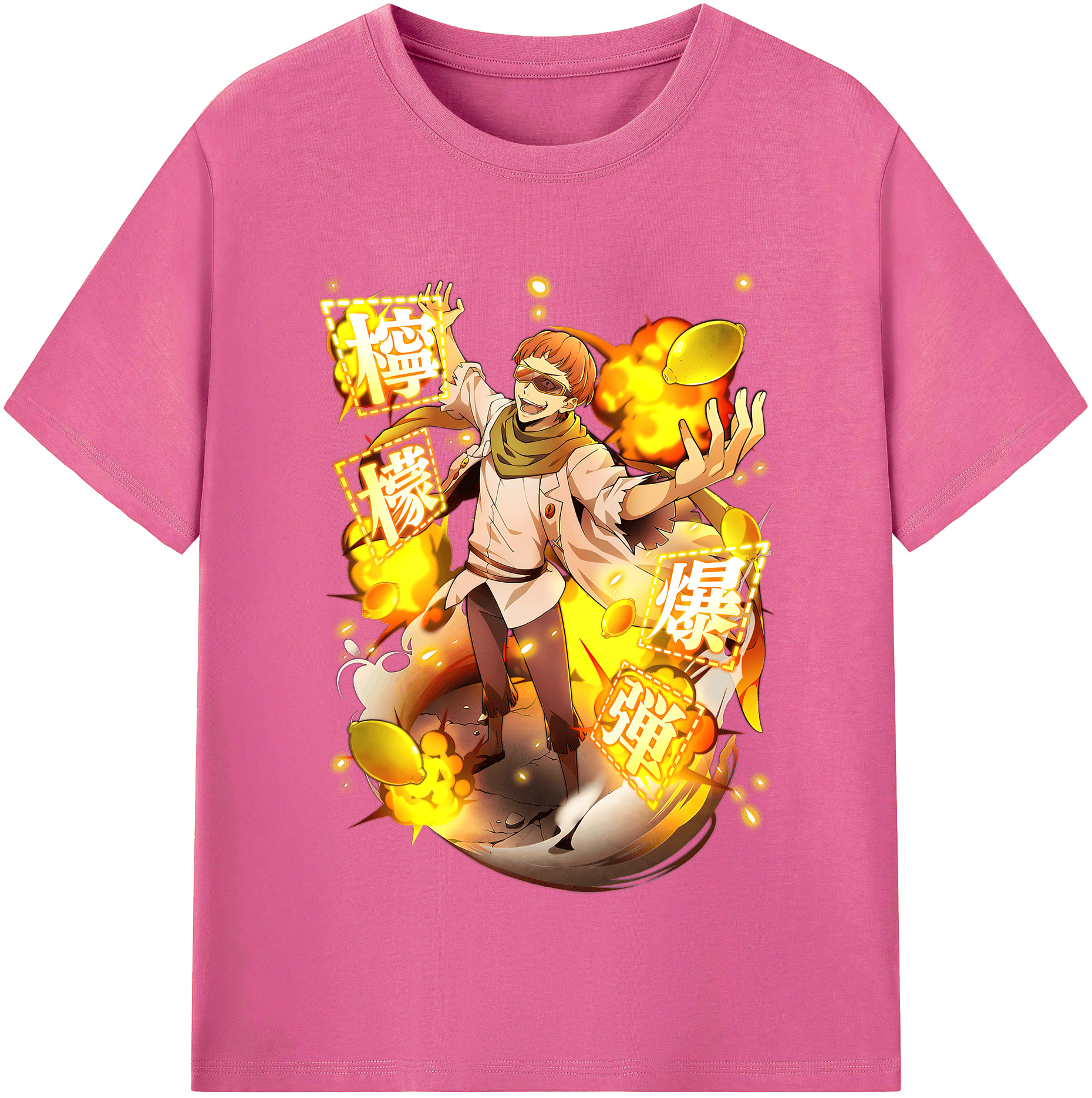 （画像用） 文豪ストレイドッグス Bungo Stray Dogs レディースカジュアルプリントTシャツ（綿100％）